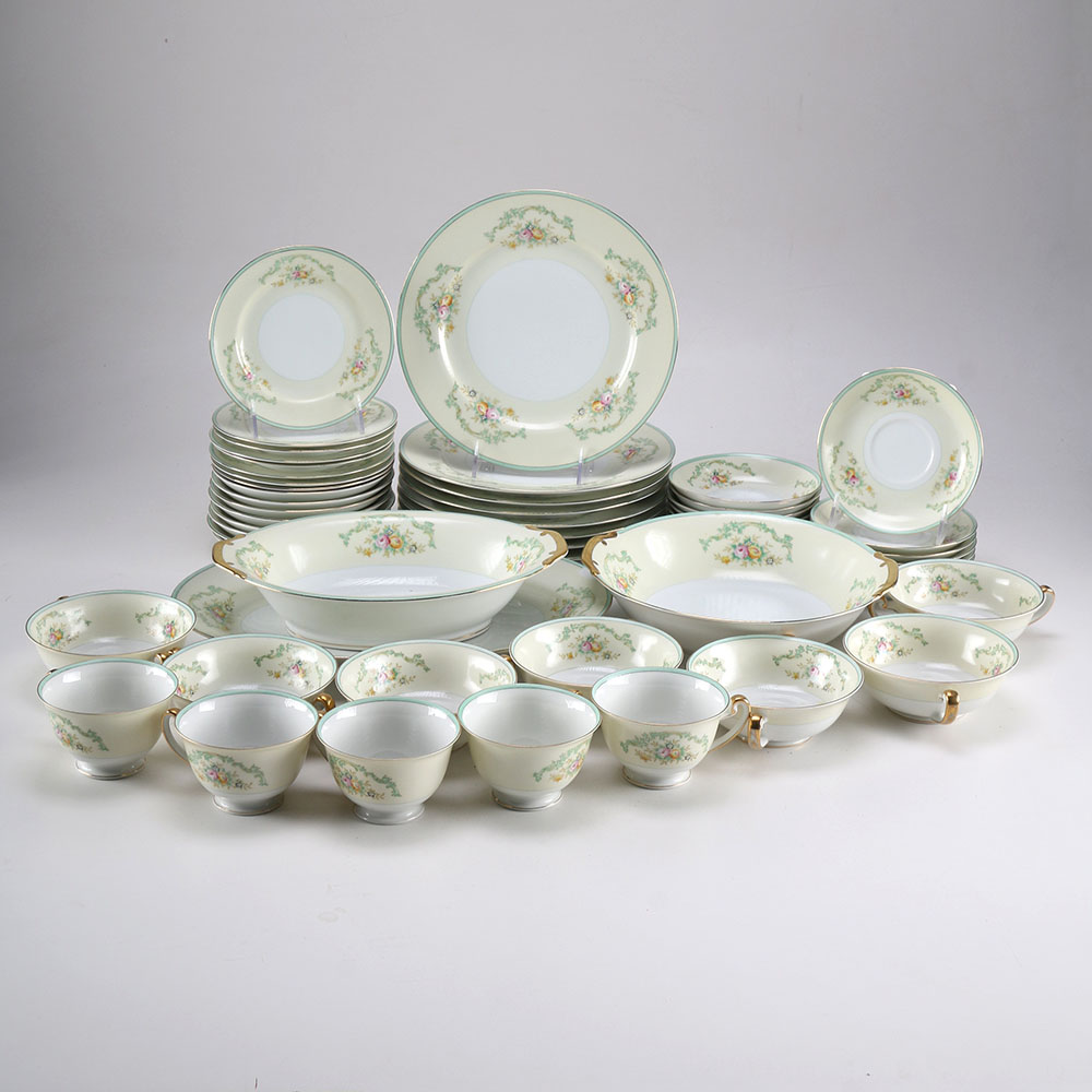 Meito Hand-Painted China Set