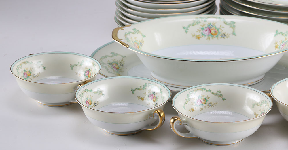 Meito Hand-Painted China Set