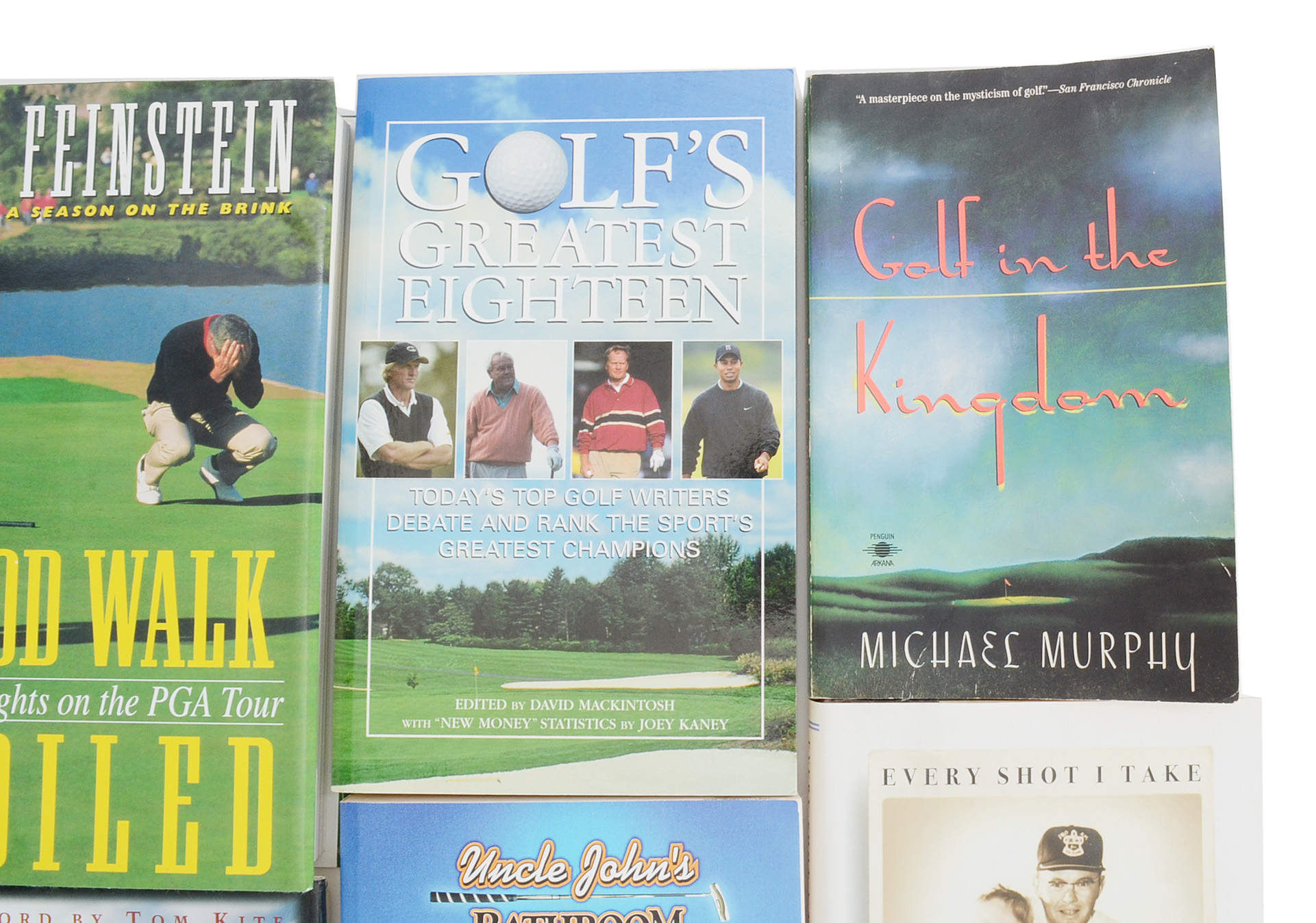 Various Golf Books