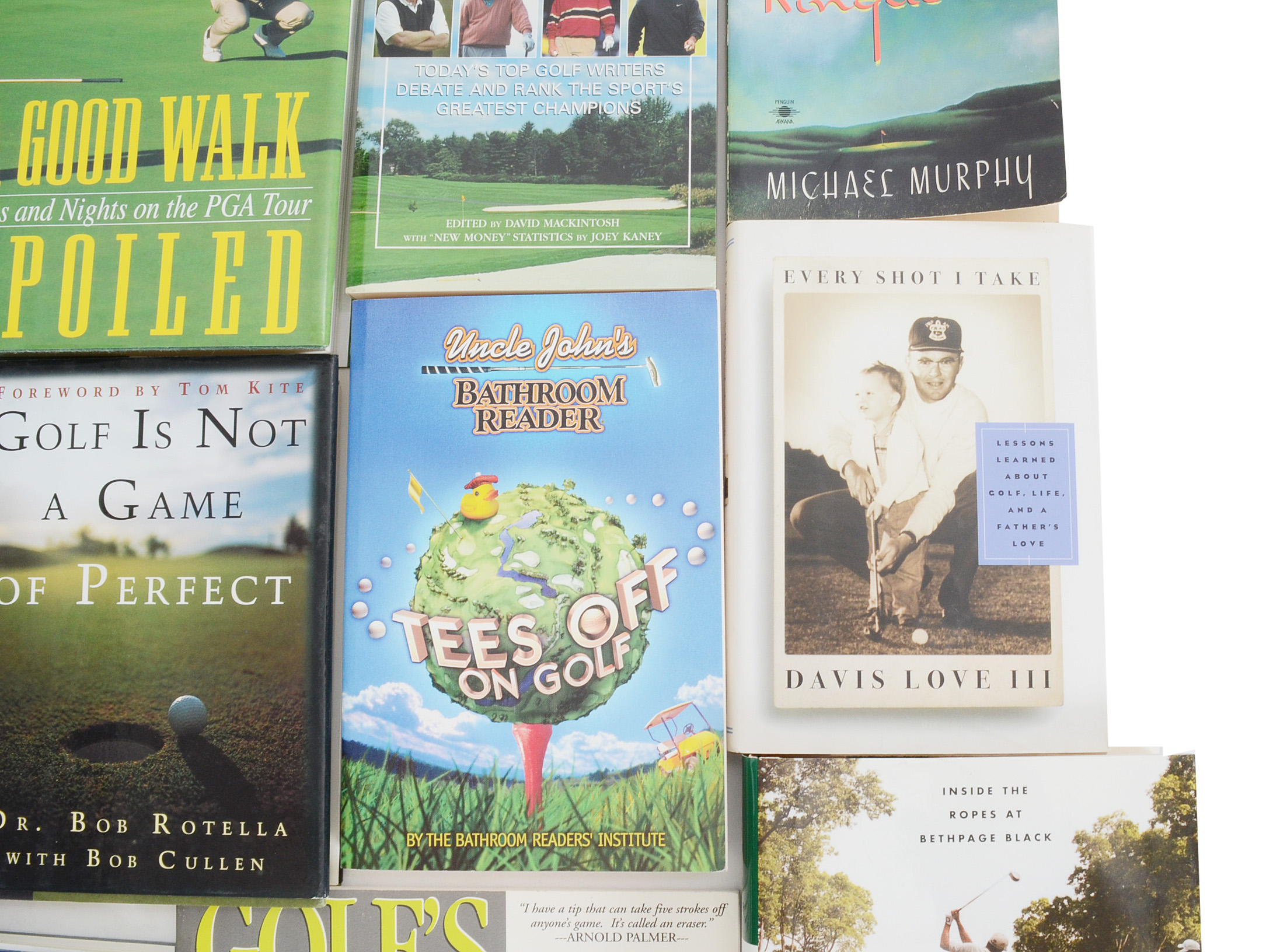 Various Golf Books