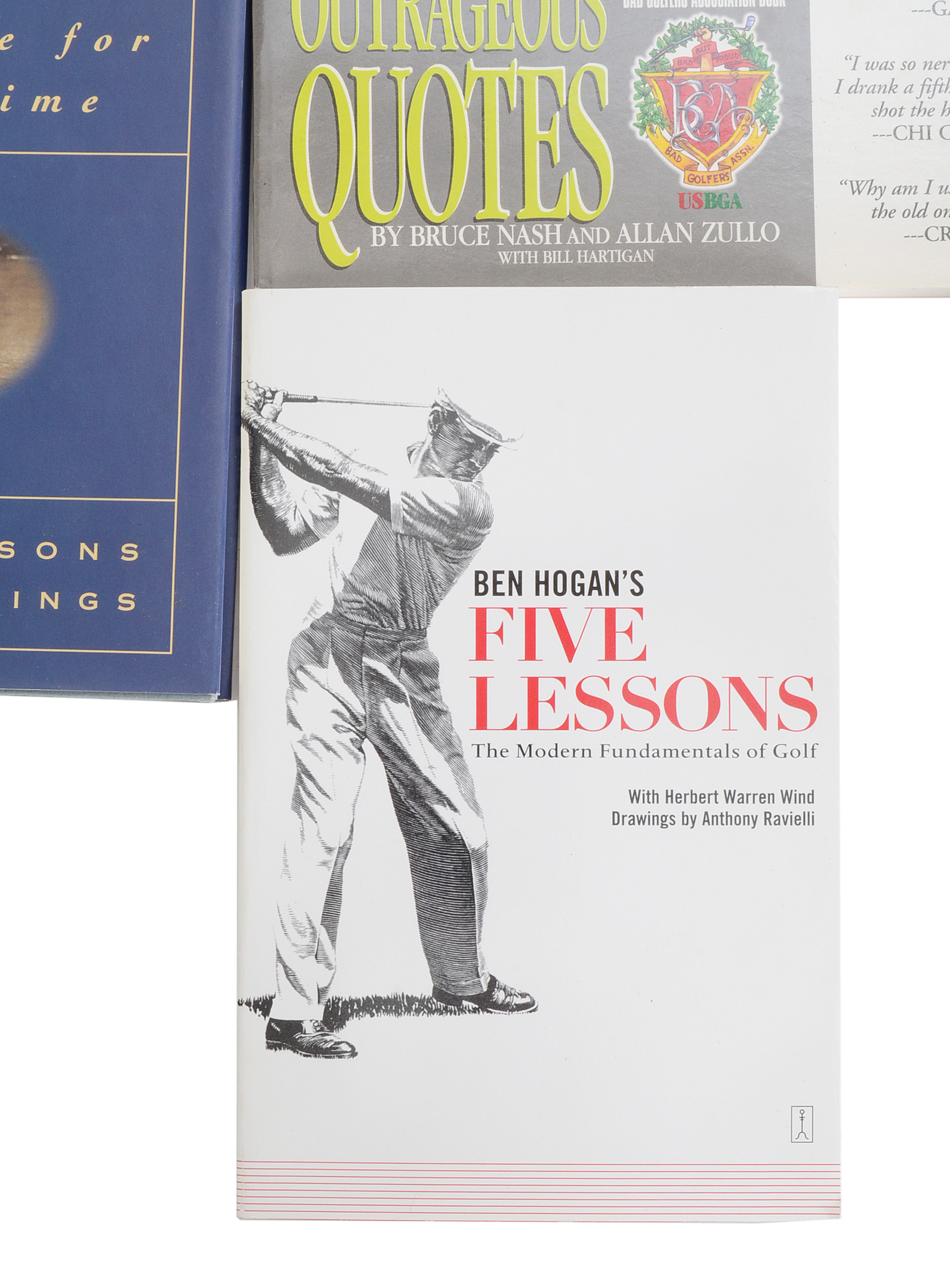 Various Golf Books