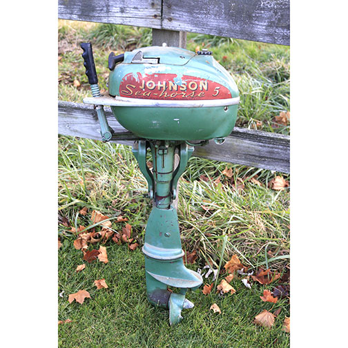 Vintage Johnson Seahorse 5 Boat Motor