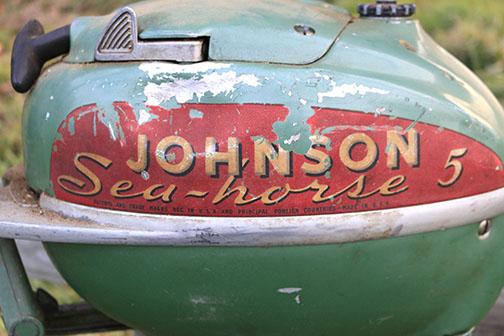 Vintage Johnson Seahorse 5 Boat Motor