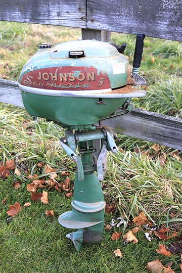 Vintage Johnson Seahorse 5 Boat Motor