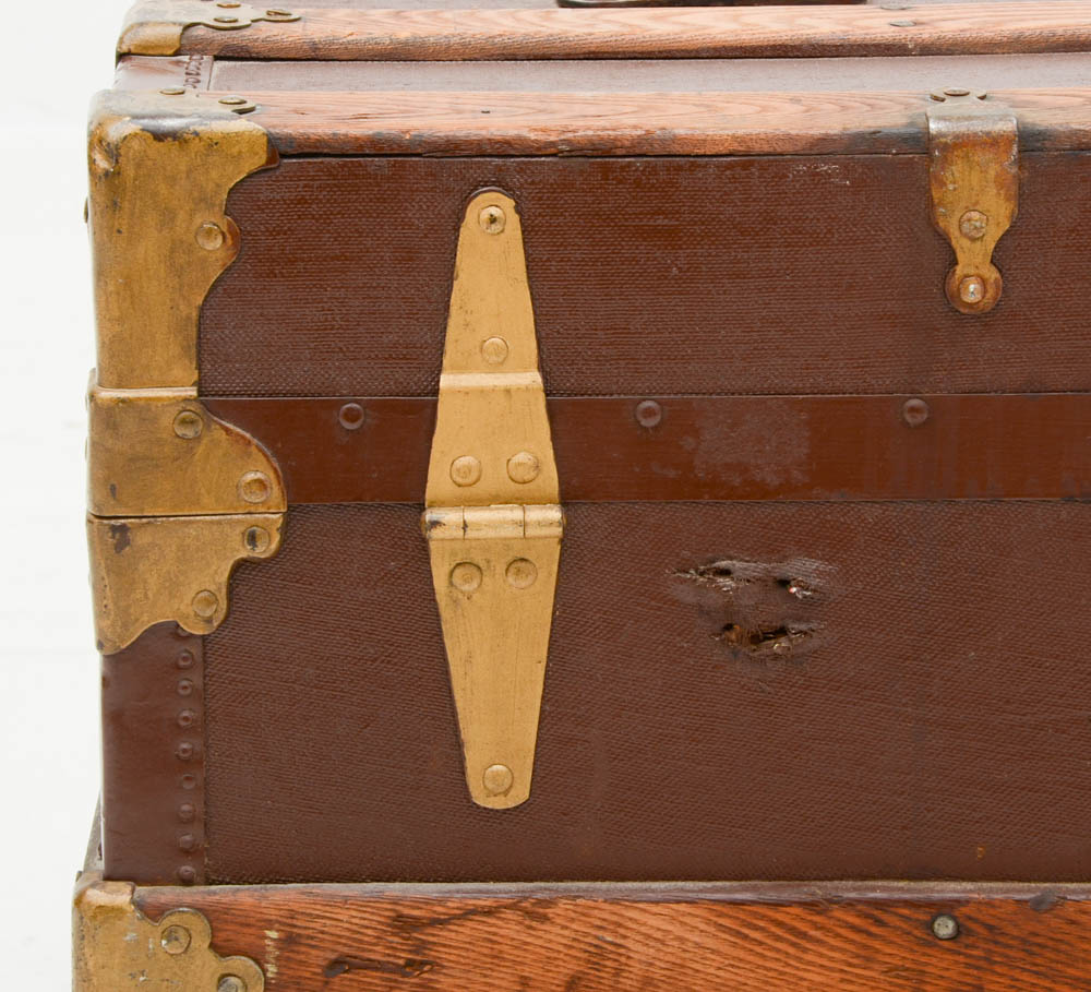 Vintage Steamer Trunk