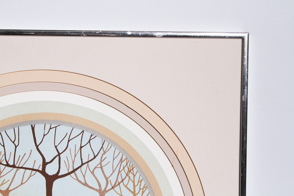 Richard Schallert Signed Limited Edition Serigraph "Island Earth"