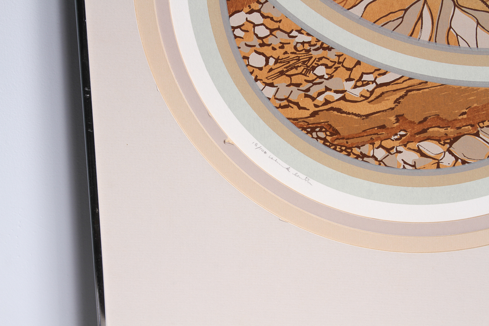 Richard Schallert Signed Limited Edition Serigraph "Island Earth"