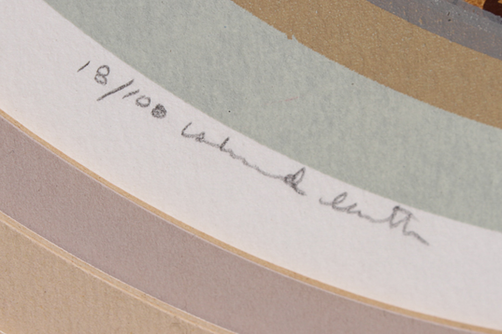 Richard Schallert Signed Limited Edition Serigraph "Island Earth"