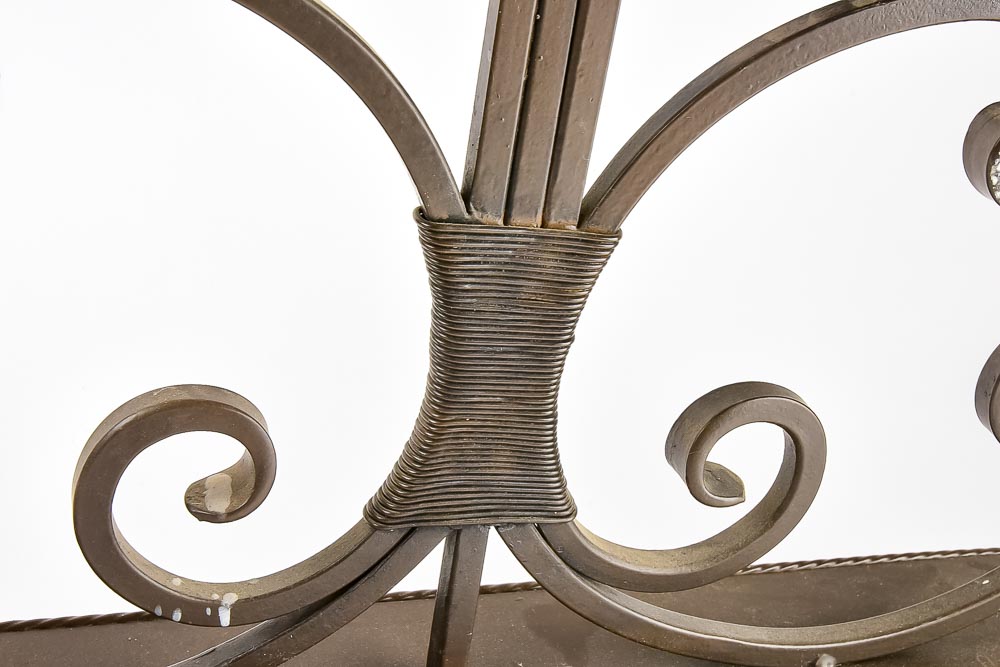 Metal Candle Centerpiece