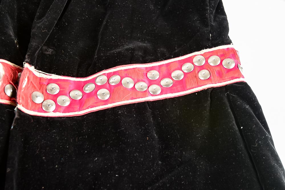 Vintage Embellished Velvet Military Guard Coat