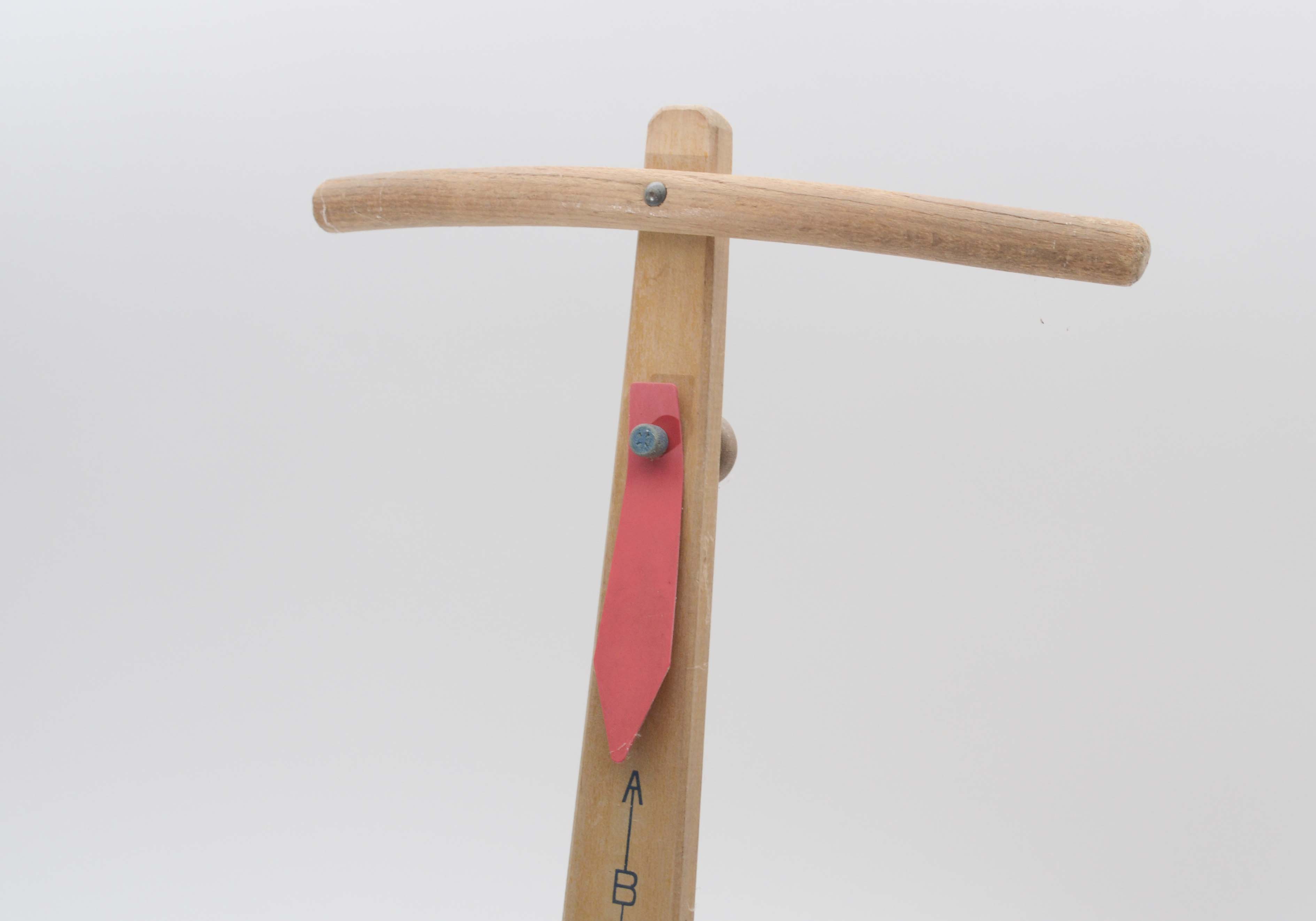 Vintage Stepke Vero ABC Wood Scooter