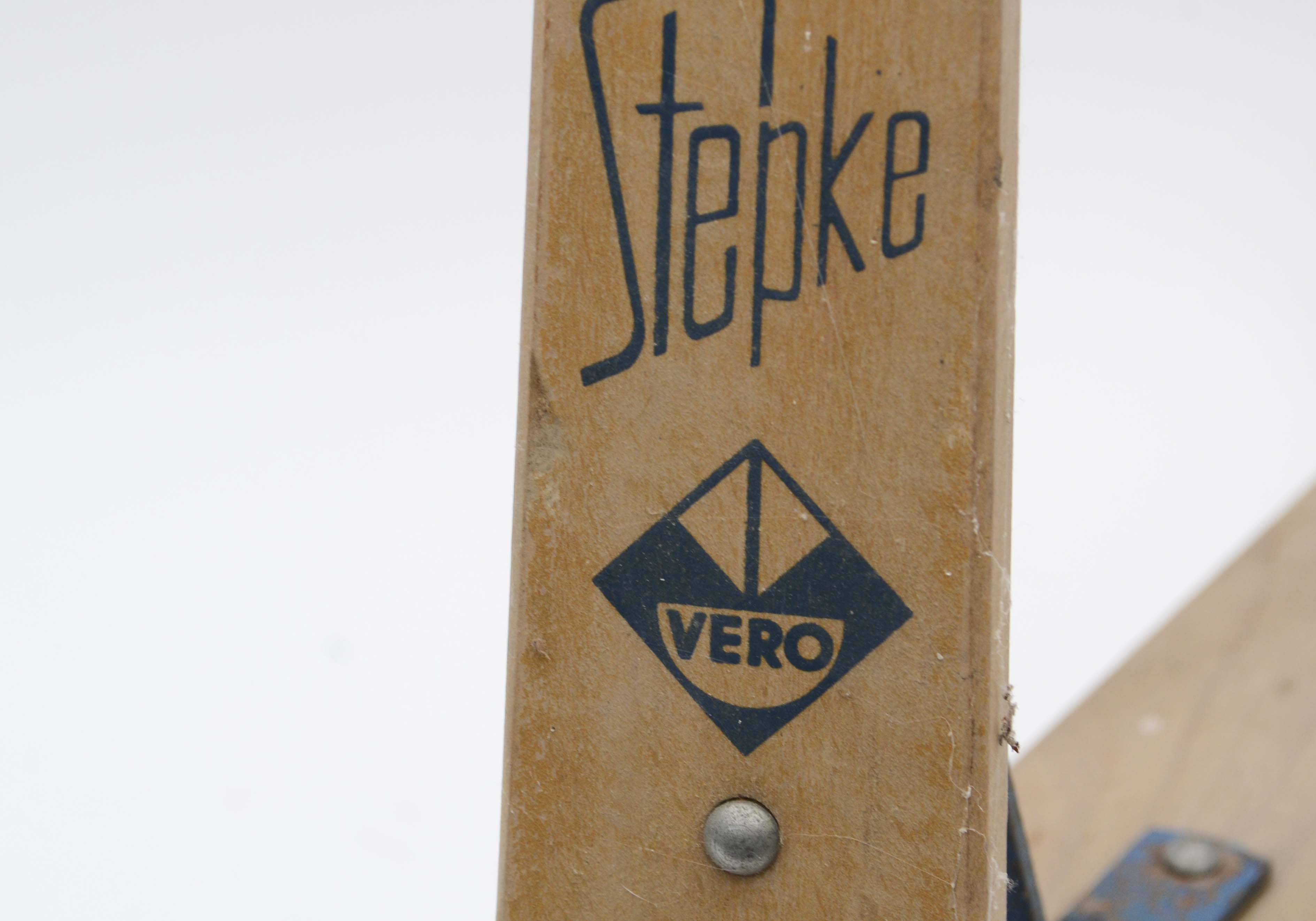 Vintage Stepke Vero ABC Wood Scooter