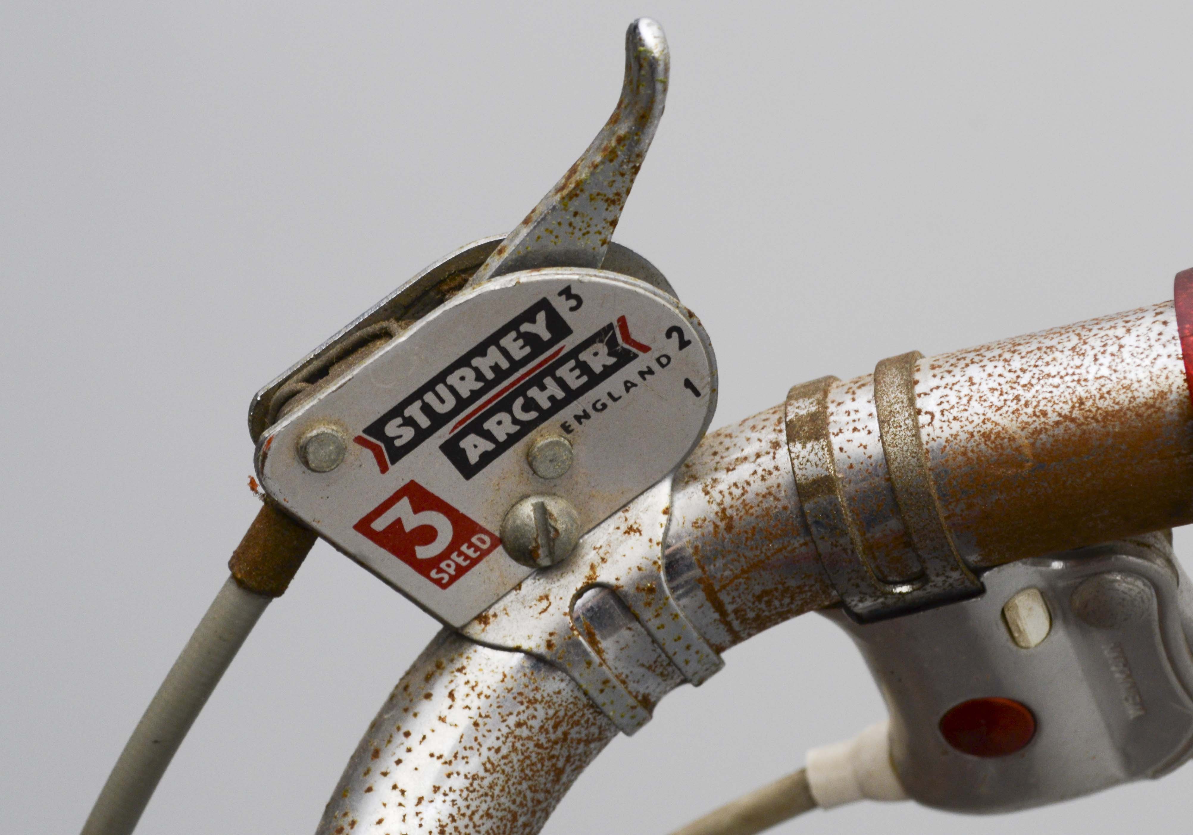 Pair of  Vintage Red Schwinn Racer Bicycles