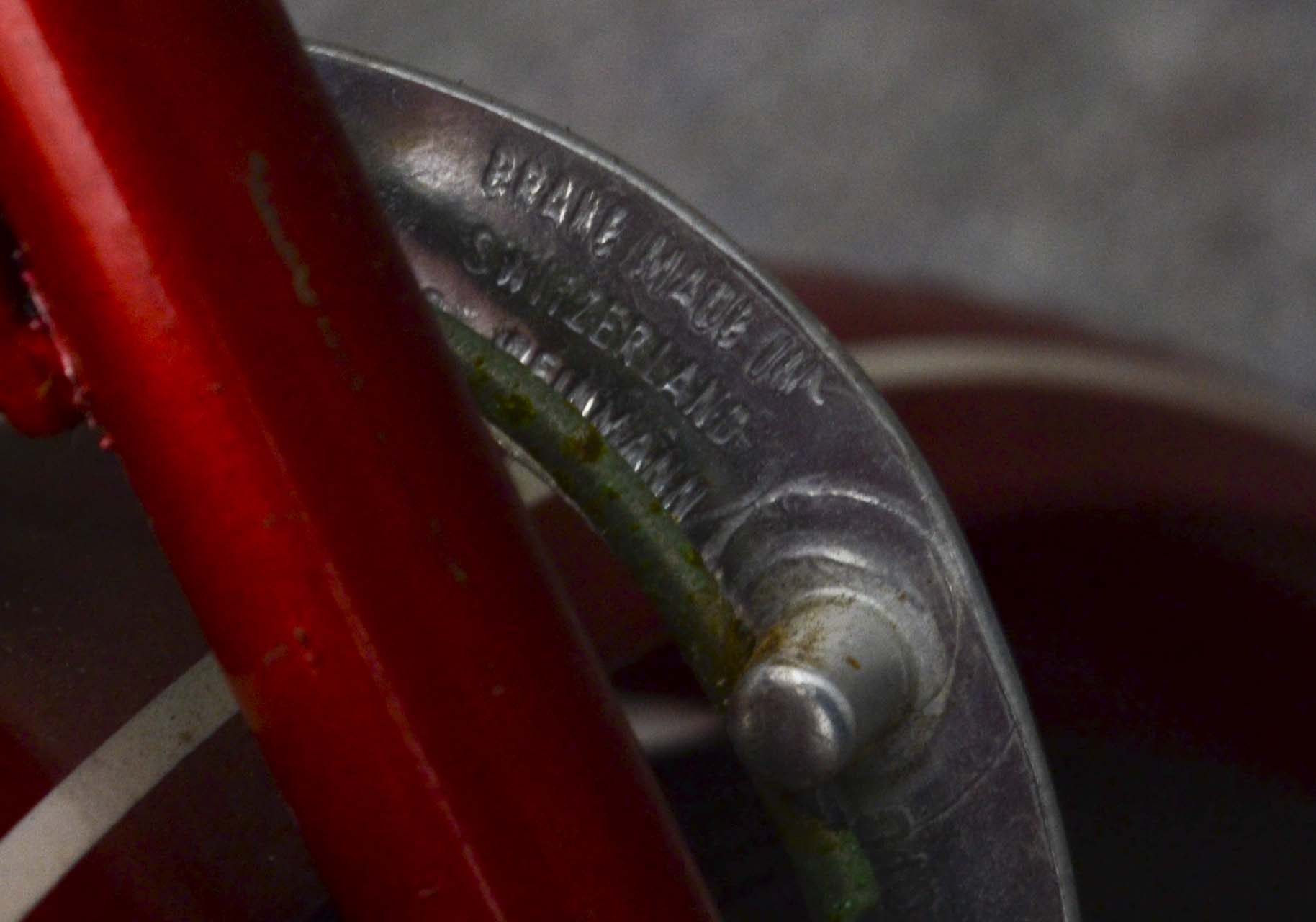 Pair of  Vintage Red Schwinn Racer Bicycles