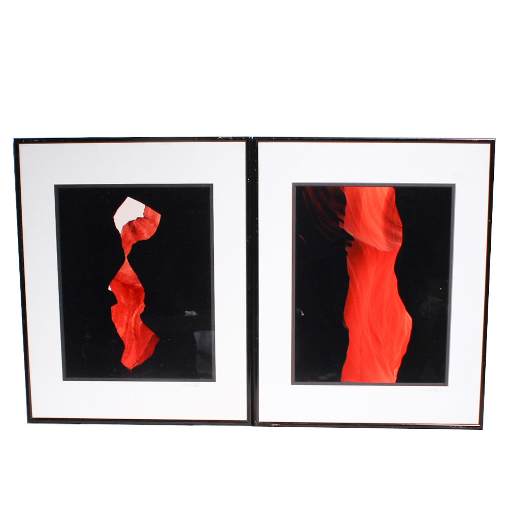 Sam Pathe Signed Red Canyon Photographs