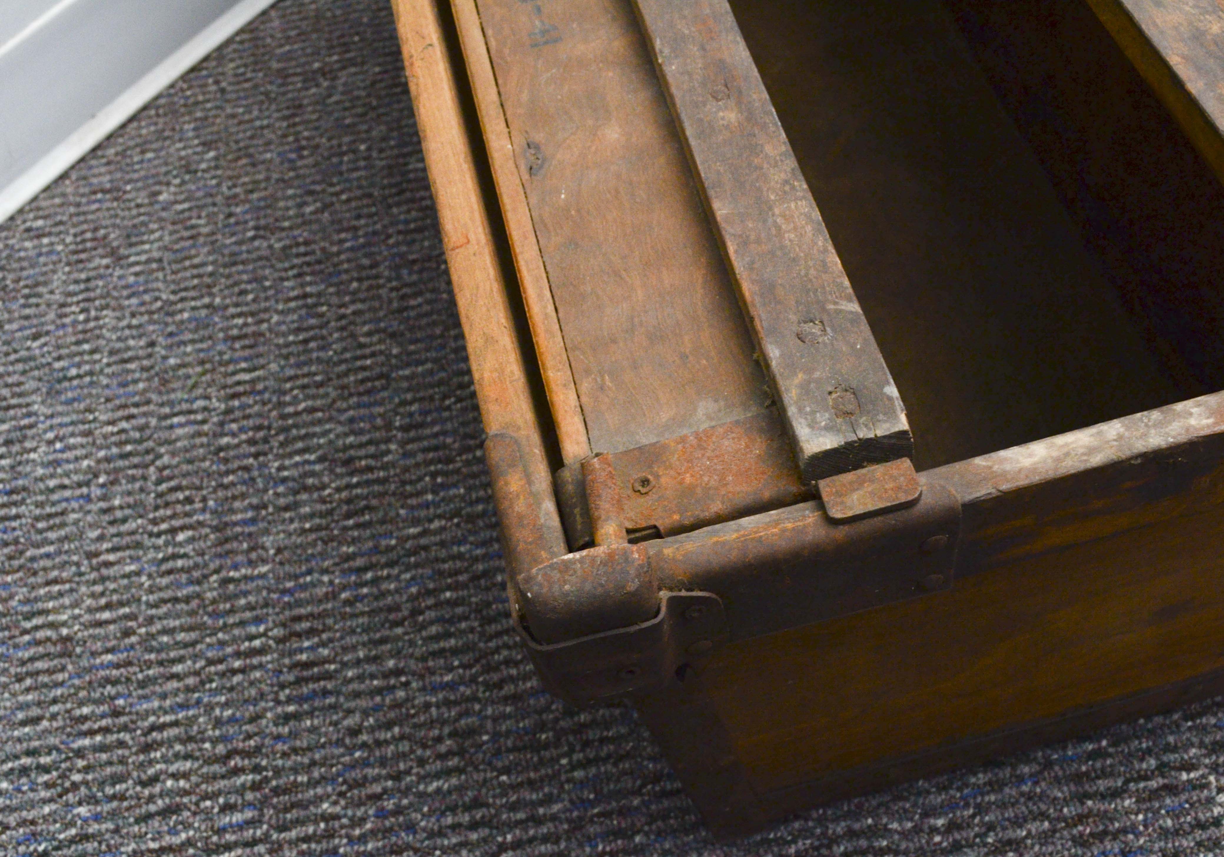 Vintage A & P Banana Department Wood Crate