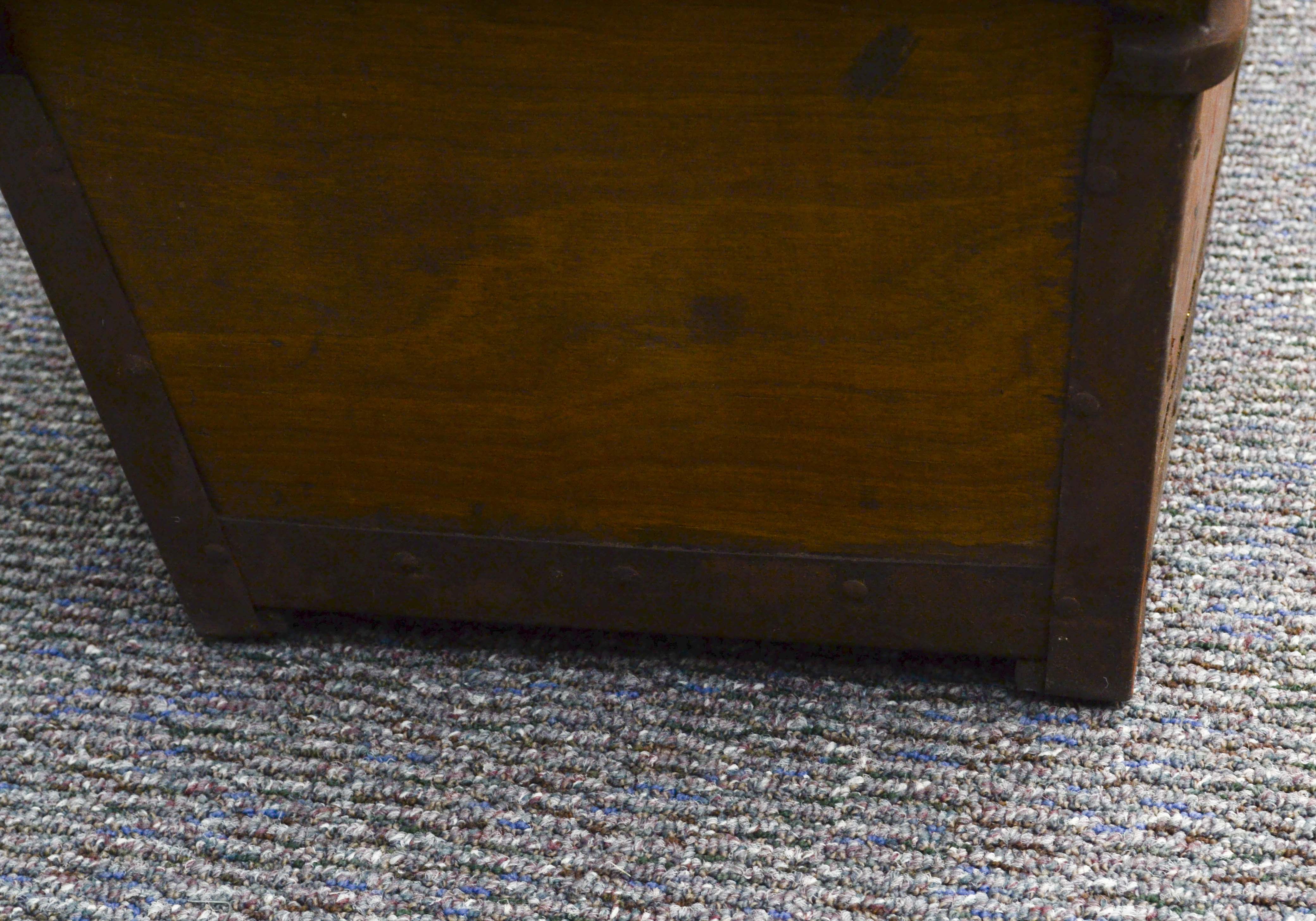 Vintage A & P Banana Department Wood Crate