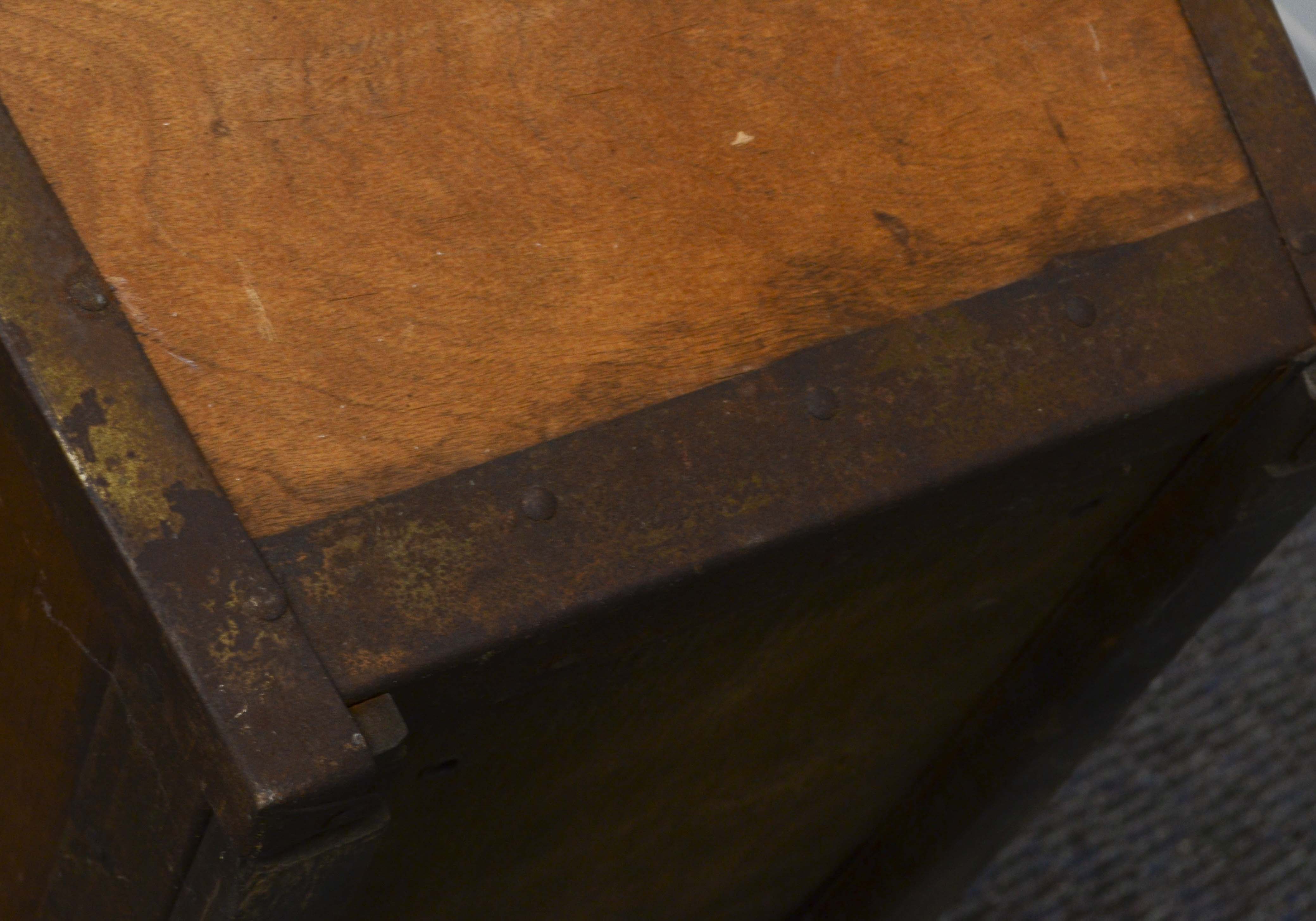 Vintage A & P Banana Department Wood Crate