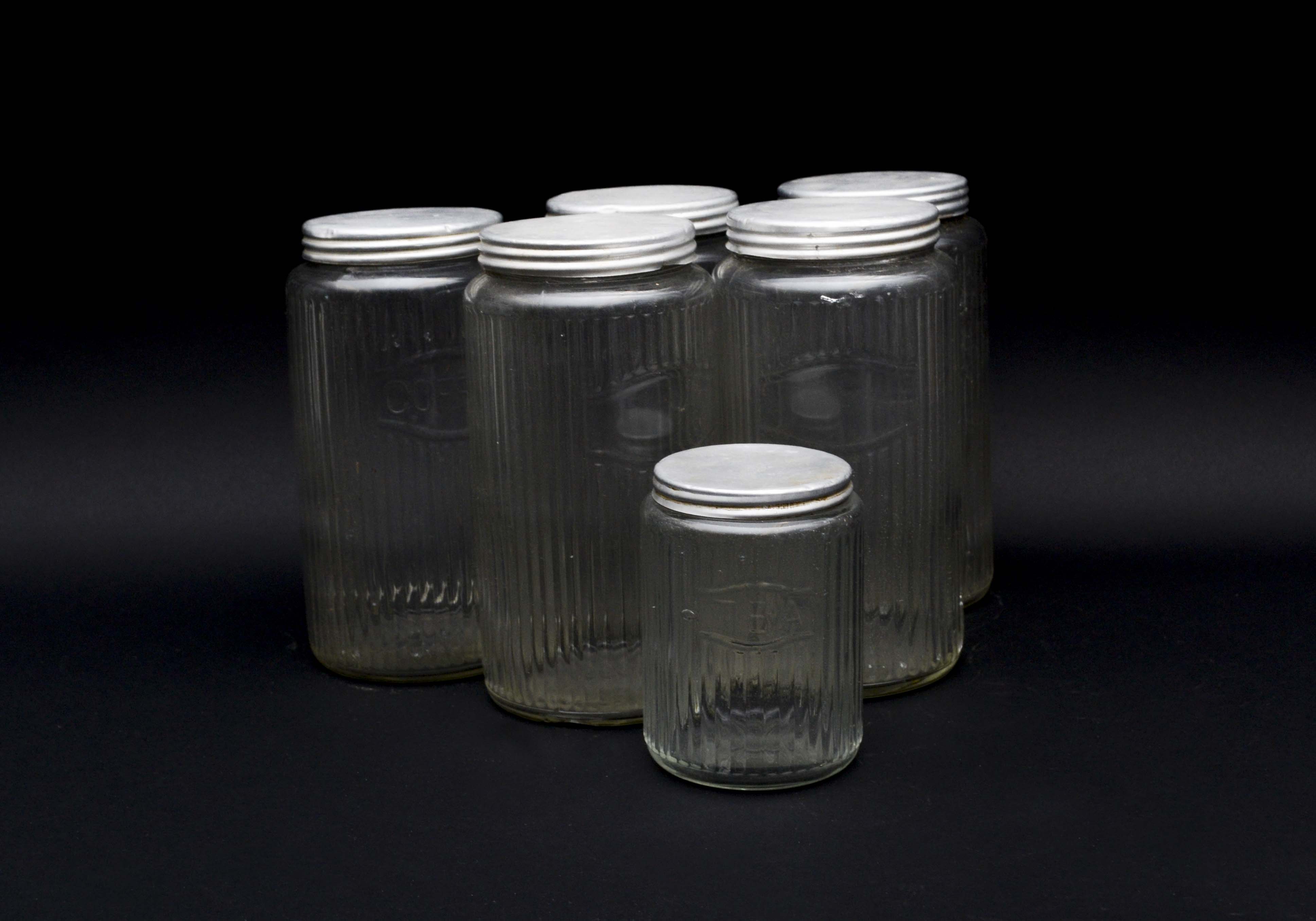 Vintage Coffee and Tea Canisters