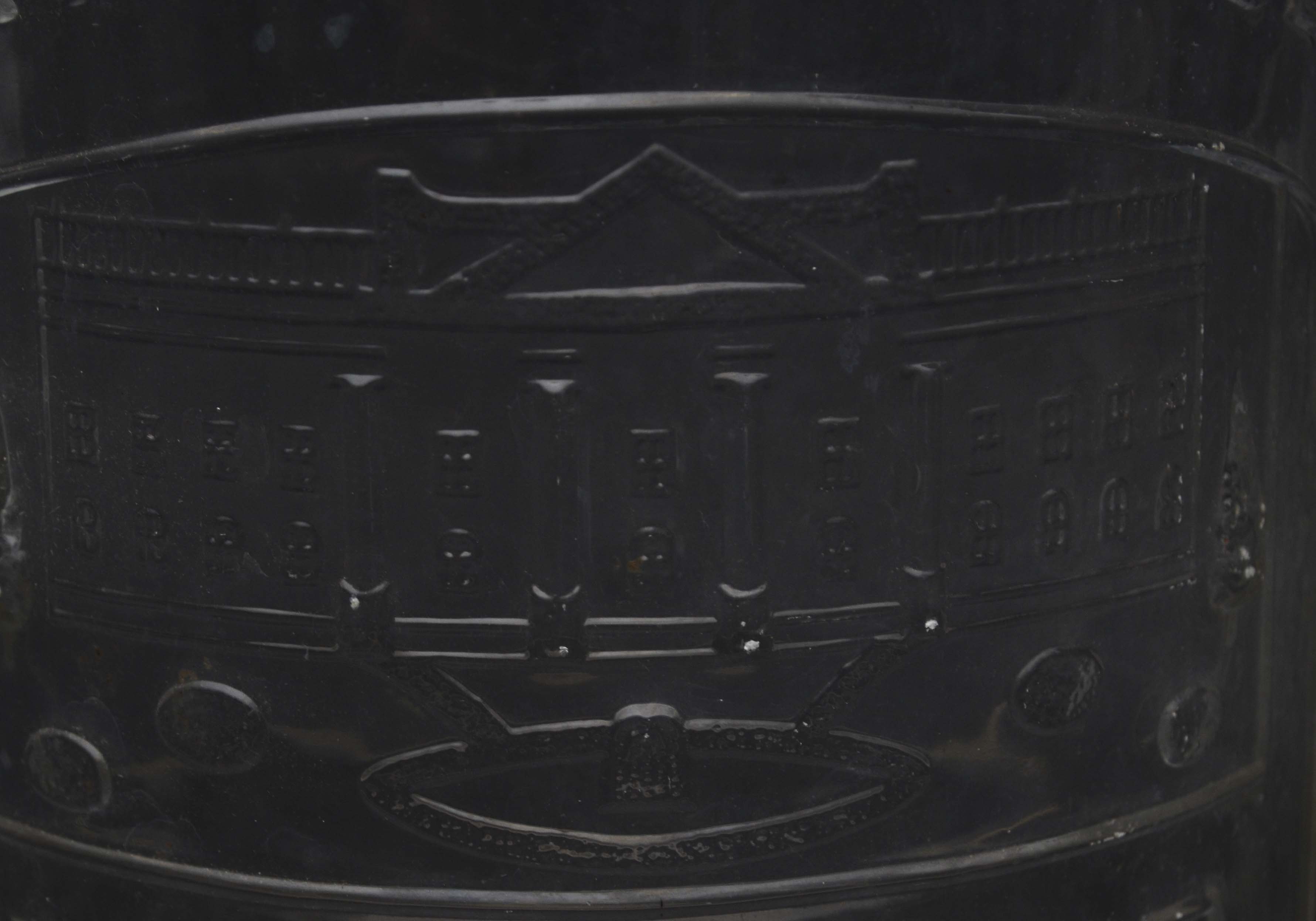 Vintage Glass Vinegar Jug