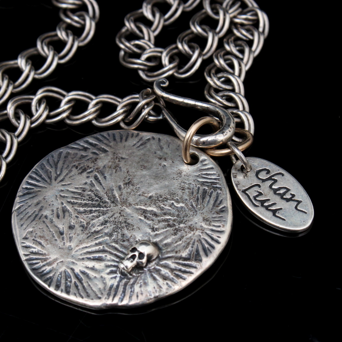 Chan Lou Sterling Silver Pendant and Chain