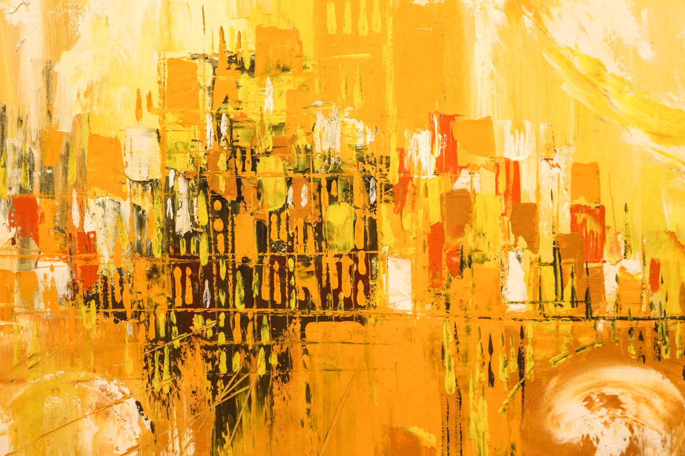 "Lee Reynolds" Original Mid Century Painting on Canvas