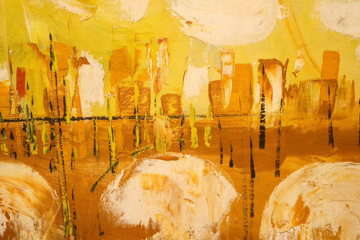 "Lee Reynolds" Original Mid Century Painting on Canvas