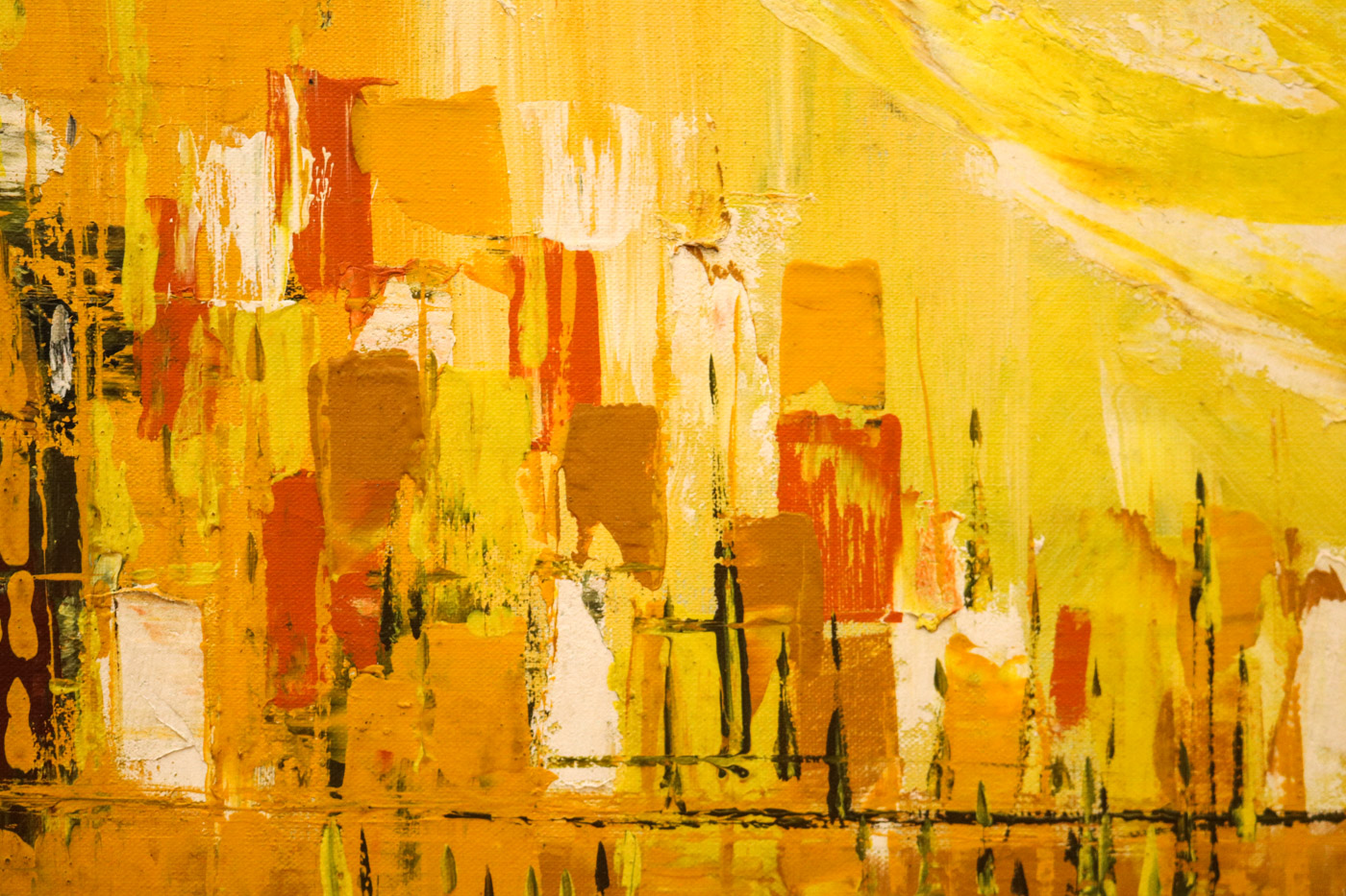 "Lee Reynolds" Original Mid Century Painting on Canvas