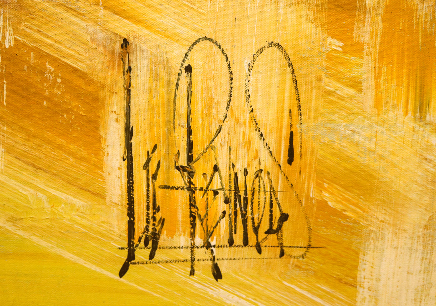 "Lee Reynolds" Original Mid Century Painting on Canvas