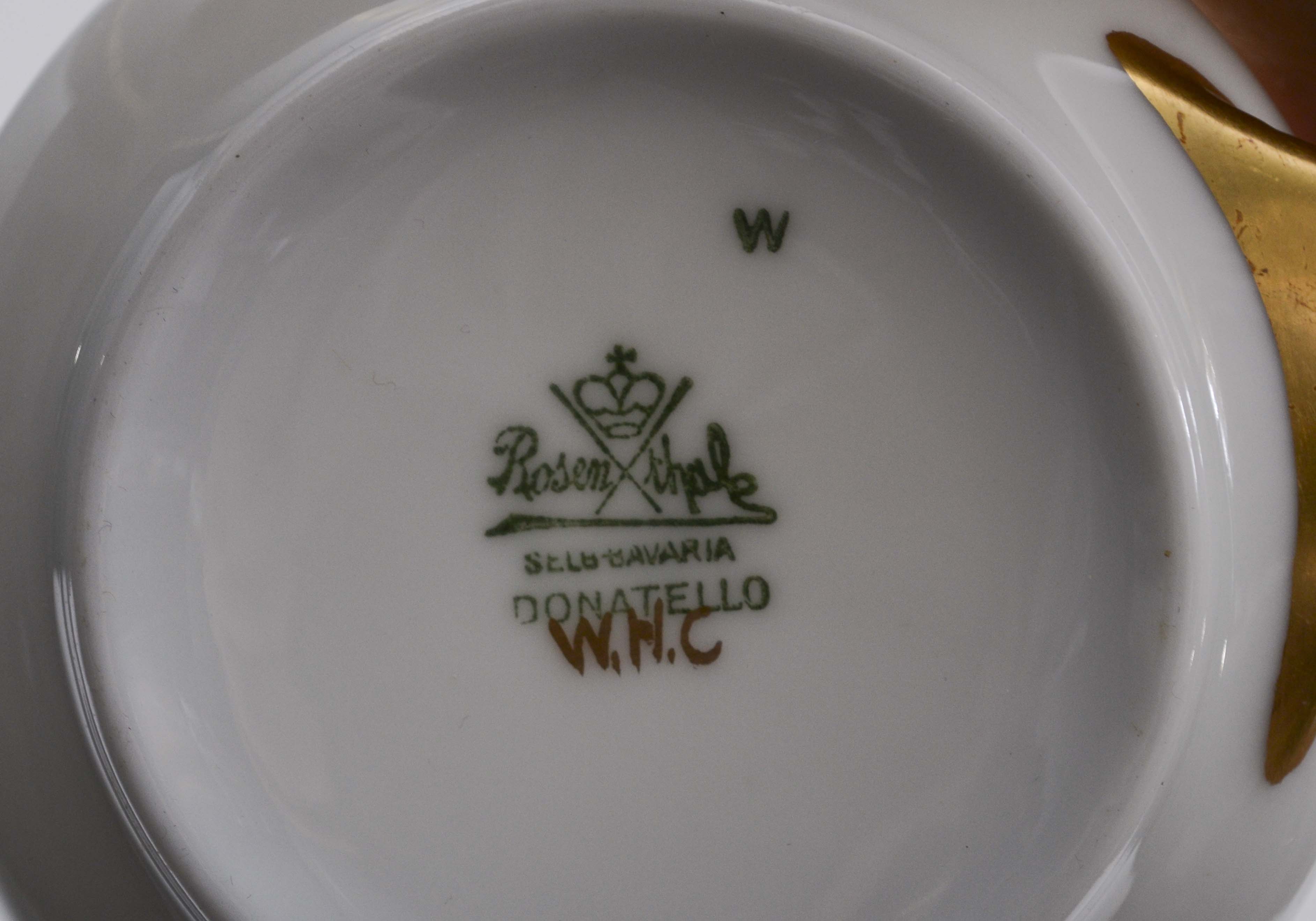 Rosenthal Selb Bavaria China Set in pattern "Donatello"