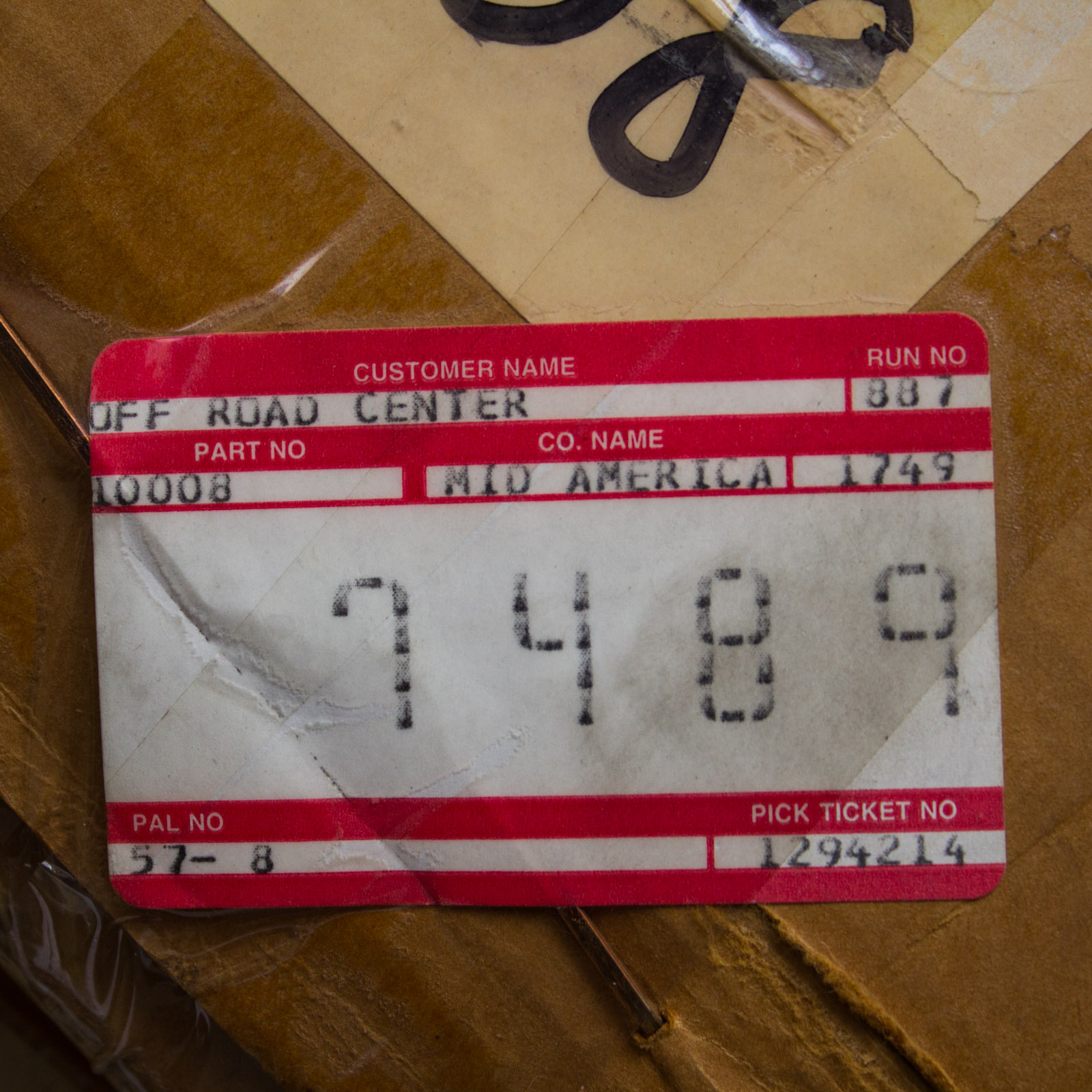 Pair of Universal Fit Rear Bumpers  by Mid America, Model 10008