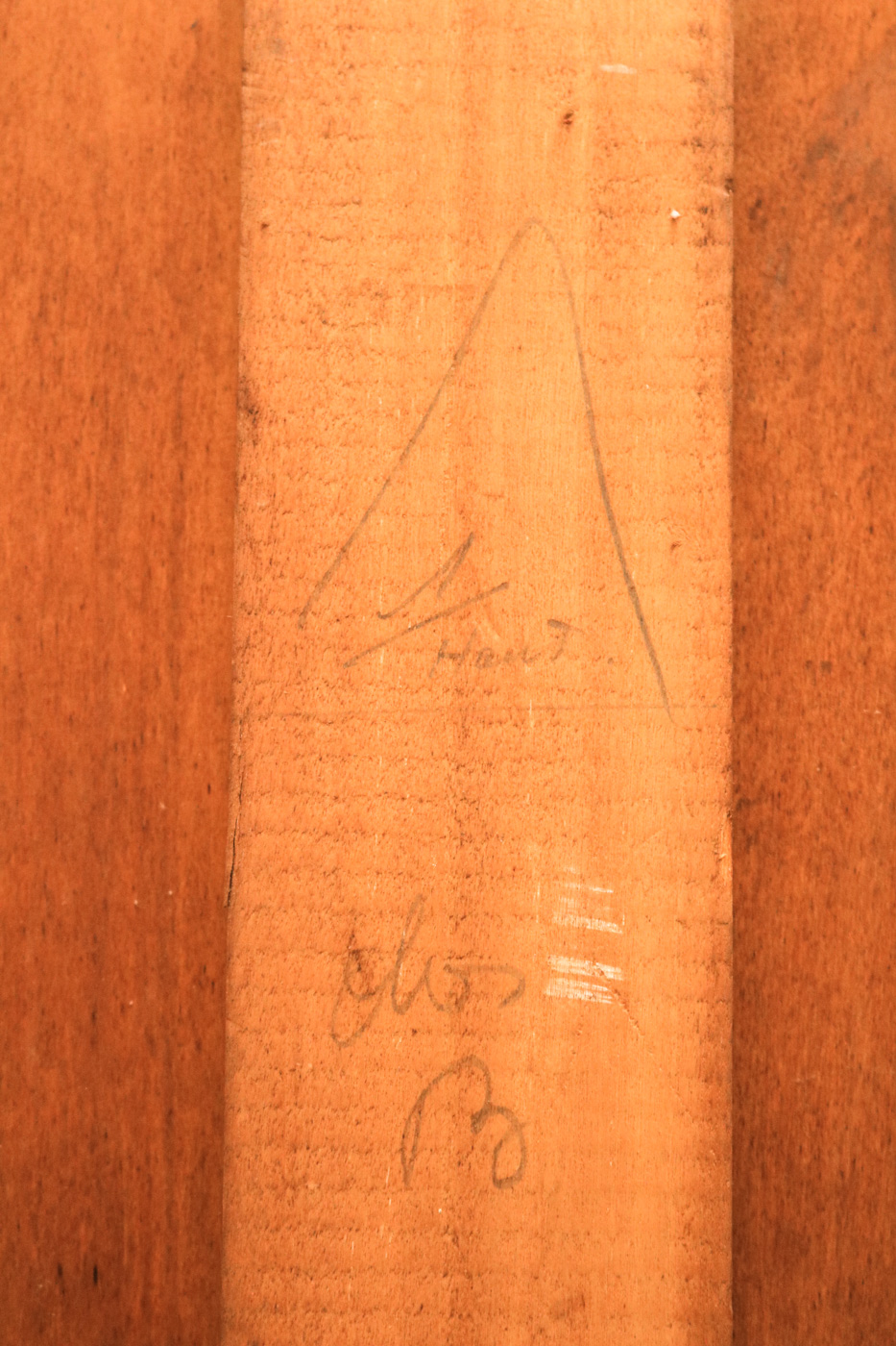 Vintage Wooden China Cabinet with Glass Doors