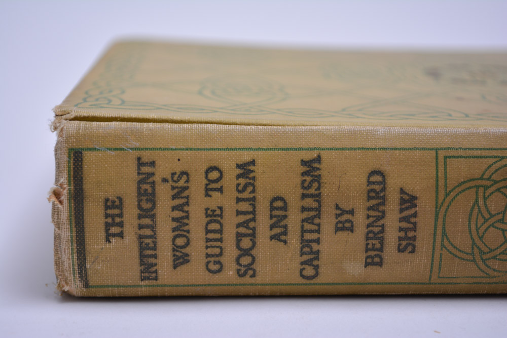 "The Intelligent Woman's Guide to Socialism and Capitalism" 1928 First Edition
