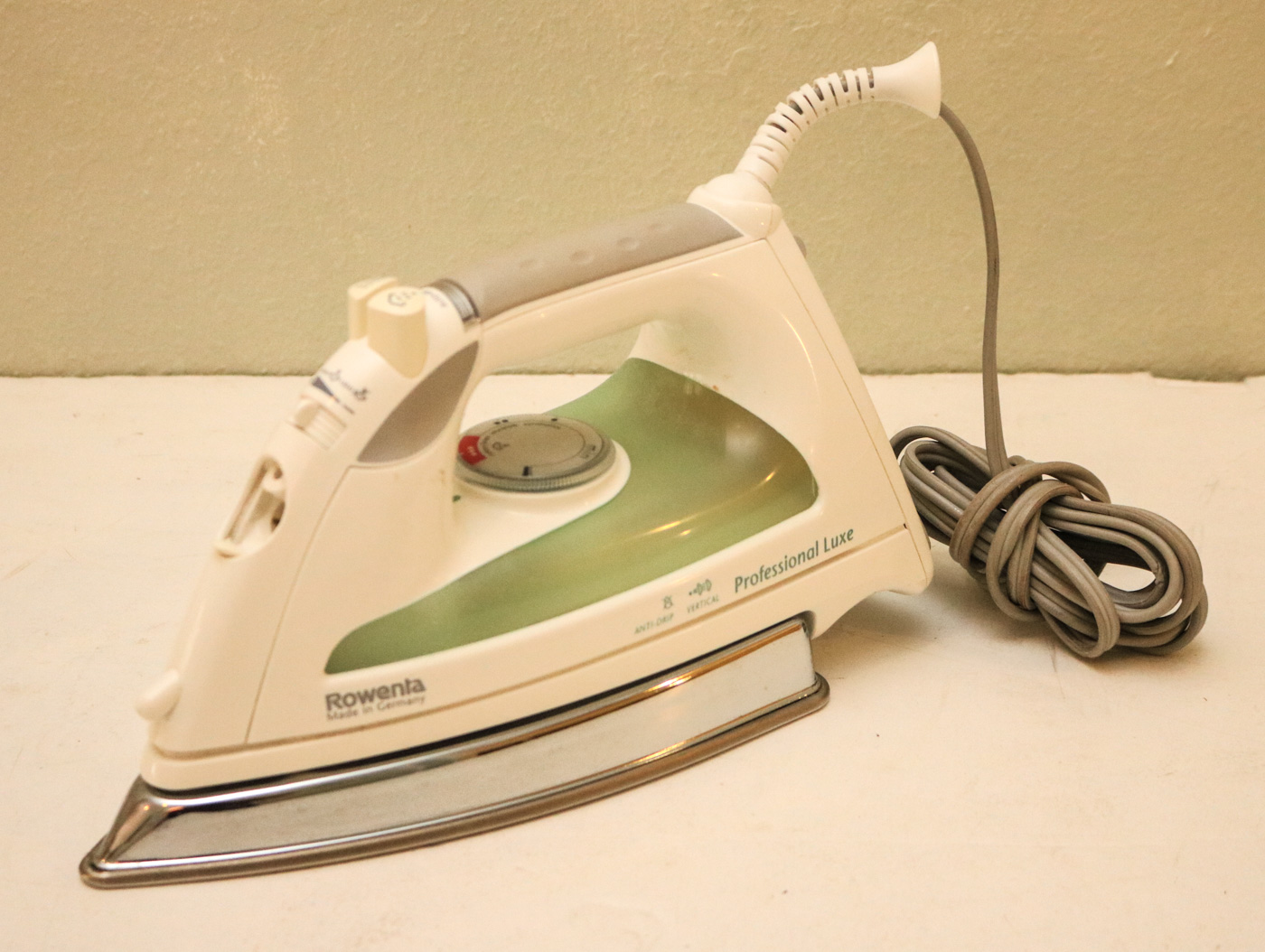 Vintage Ironing Board with Iron