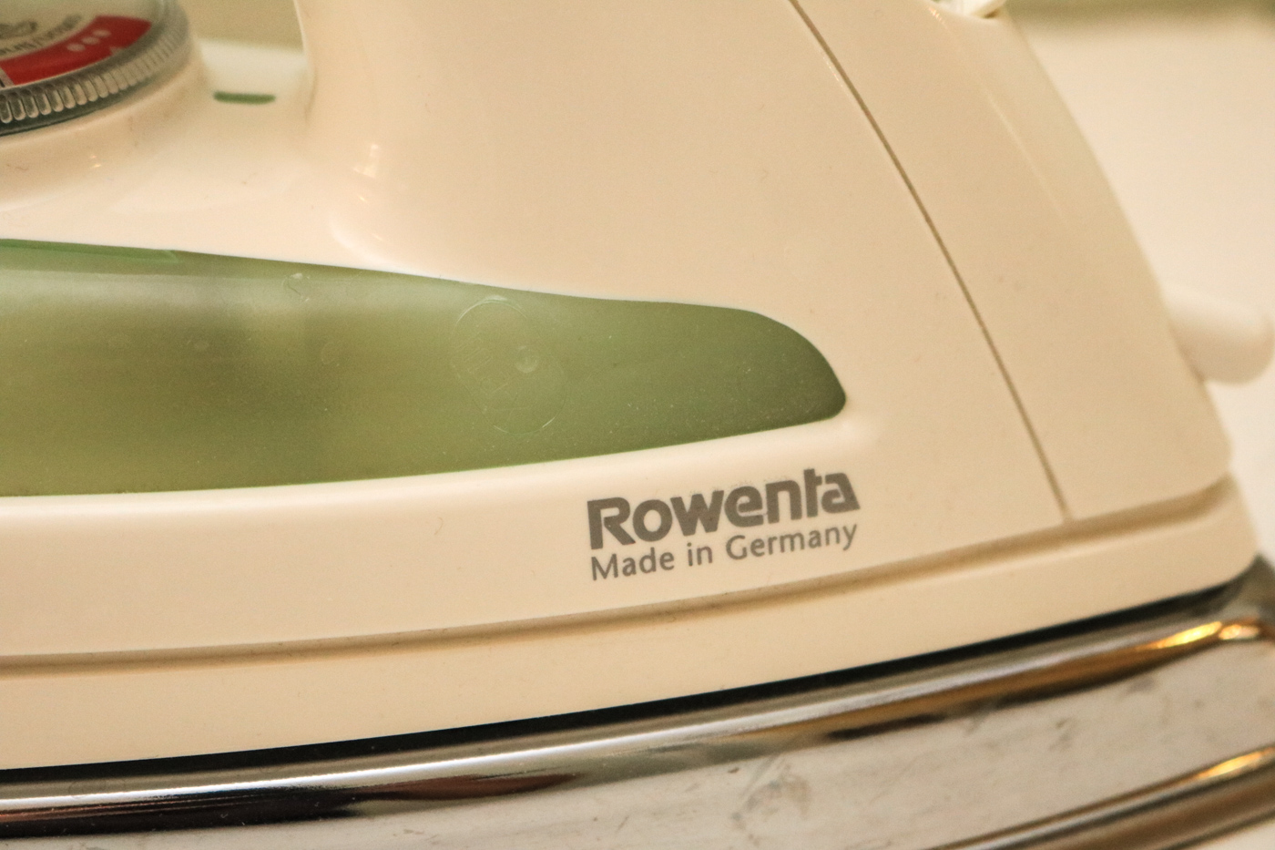 Vintage Ironing Board with Iron