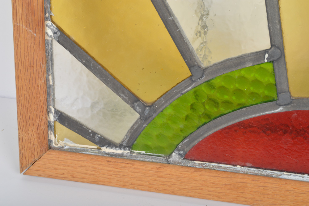 Sunrise Stained Glass Pane