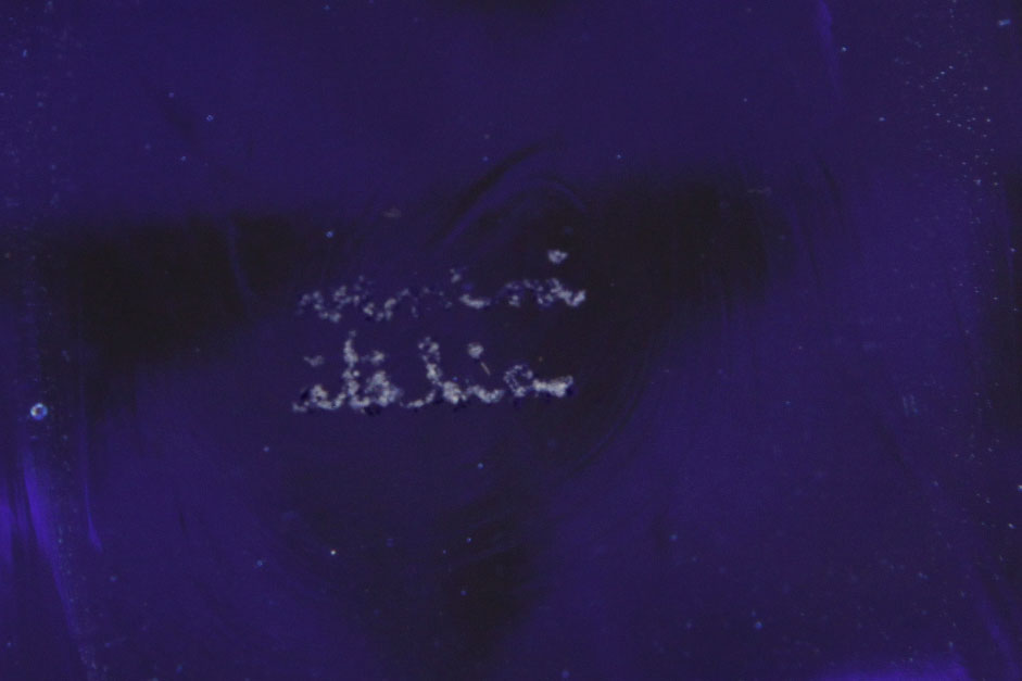 Paolo 1970s Venini Cobalt Blue Art Glass Obelisk