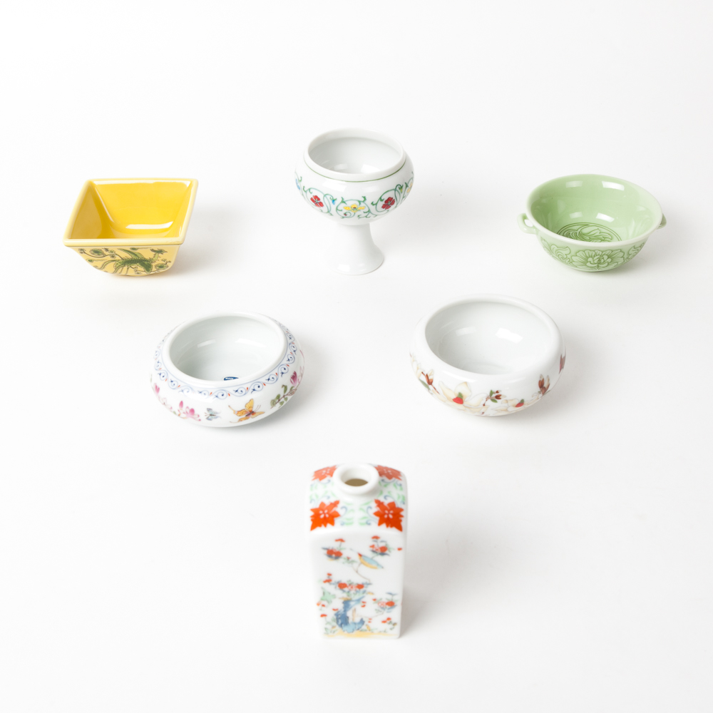 Franklin Porcelain Limited Edition Asian Themed Decor