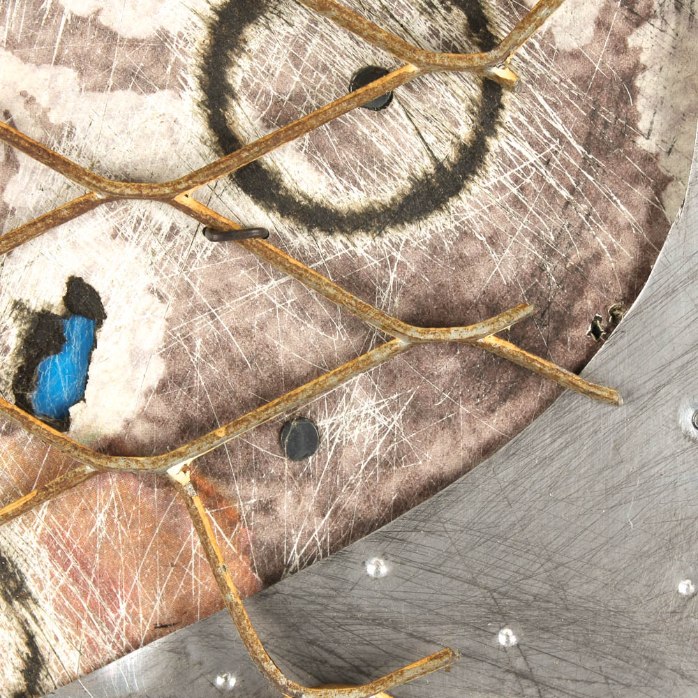 1996 Multimedia on Wood "Rattlesnake"