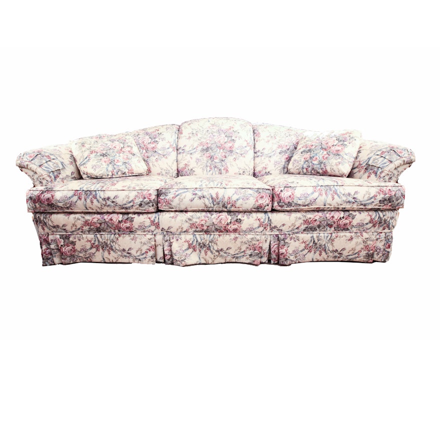 Floral Print Broyhill Sofa
