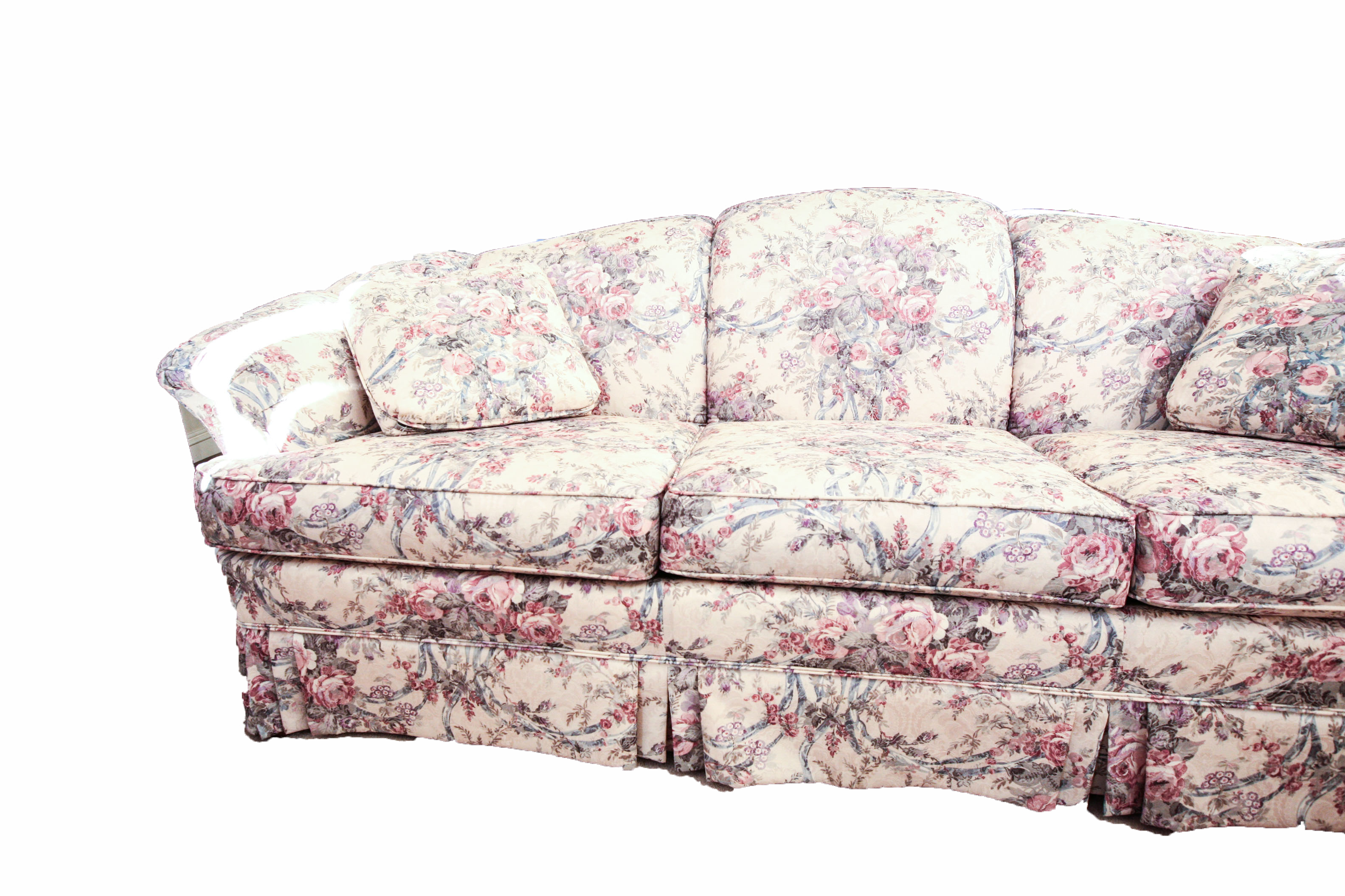 Floral Print Broyhill Sofa