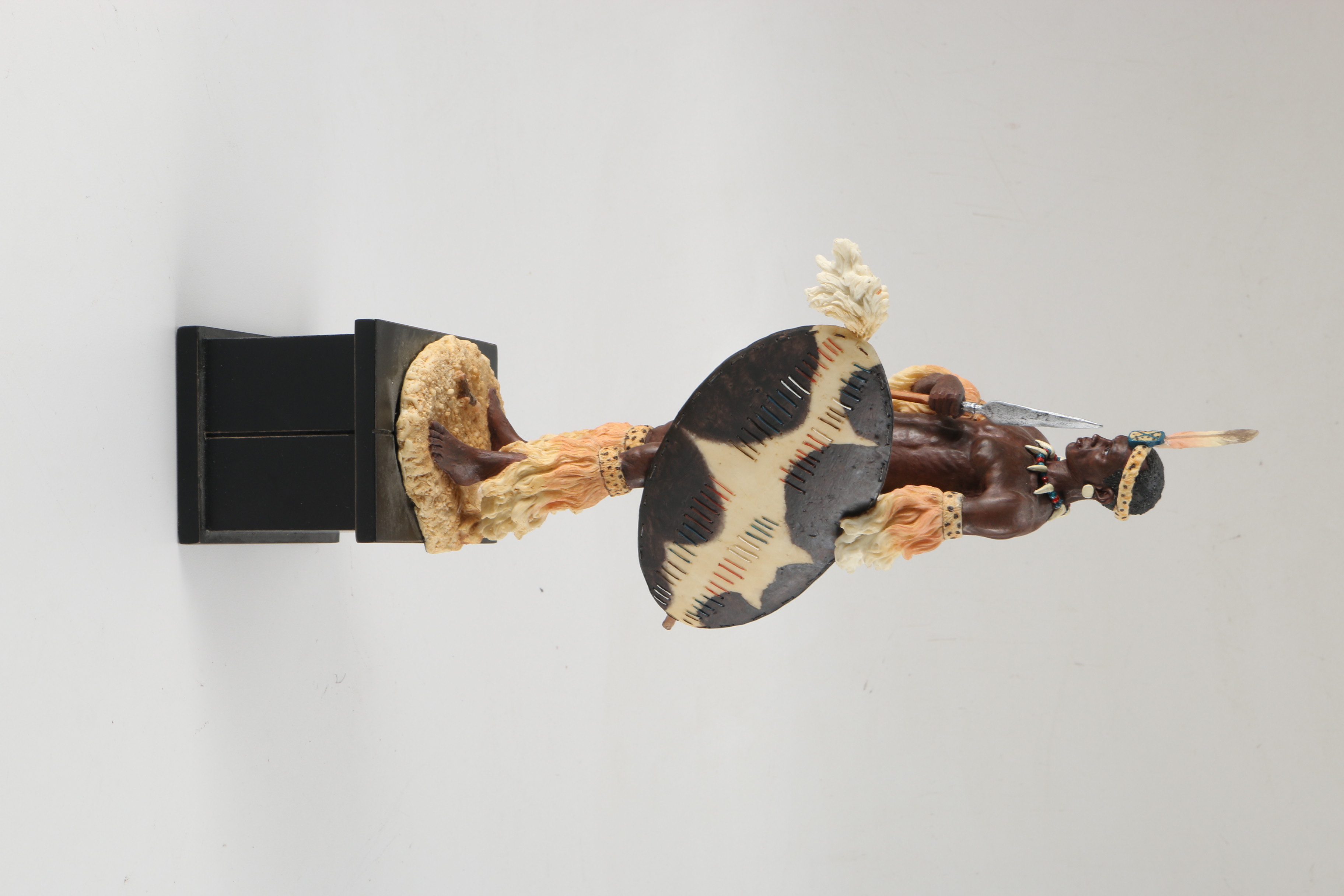 Miniature Statue of Shaka Zulu