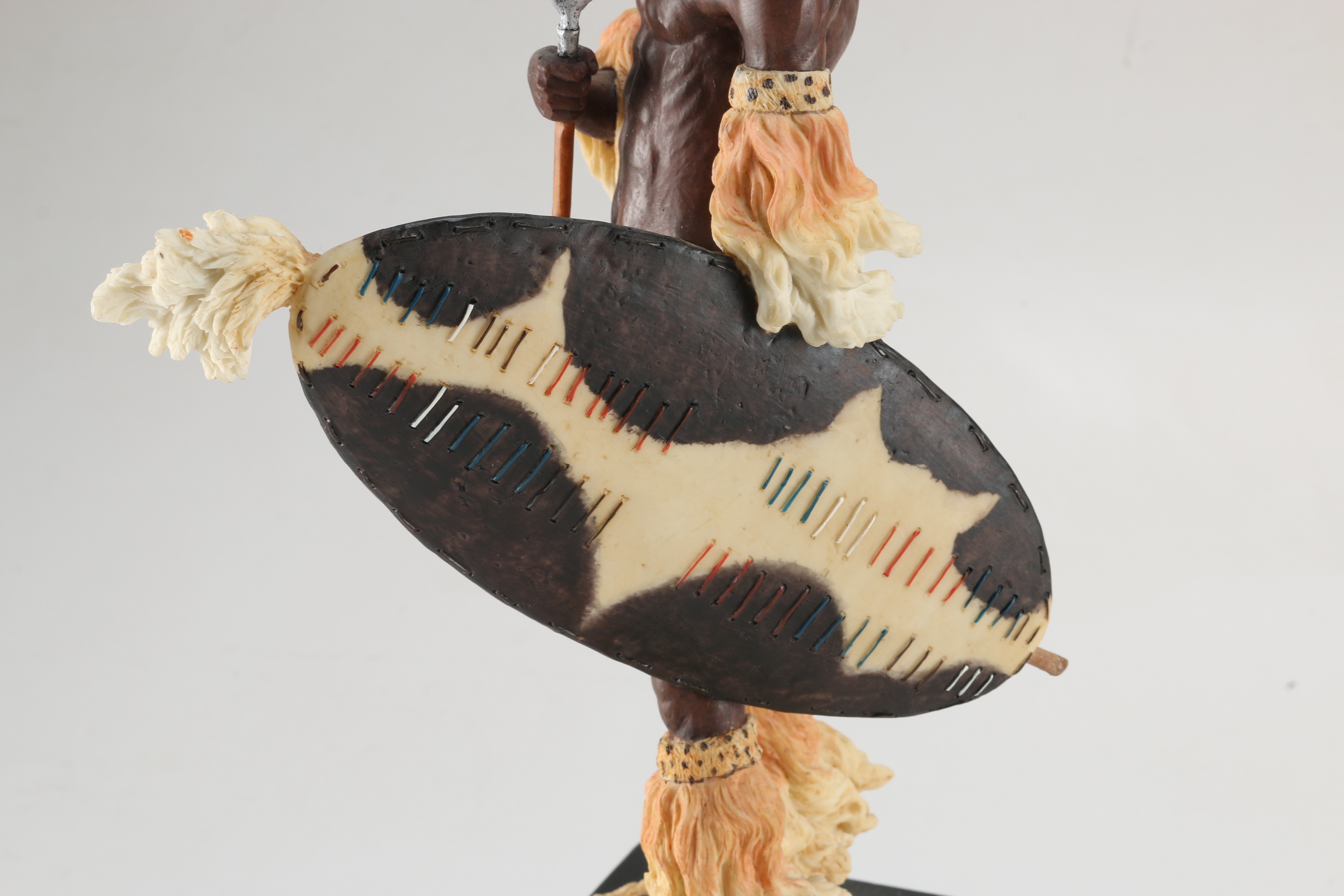 Miniature Statue of Shaka Zulu