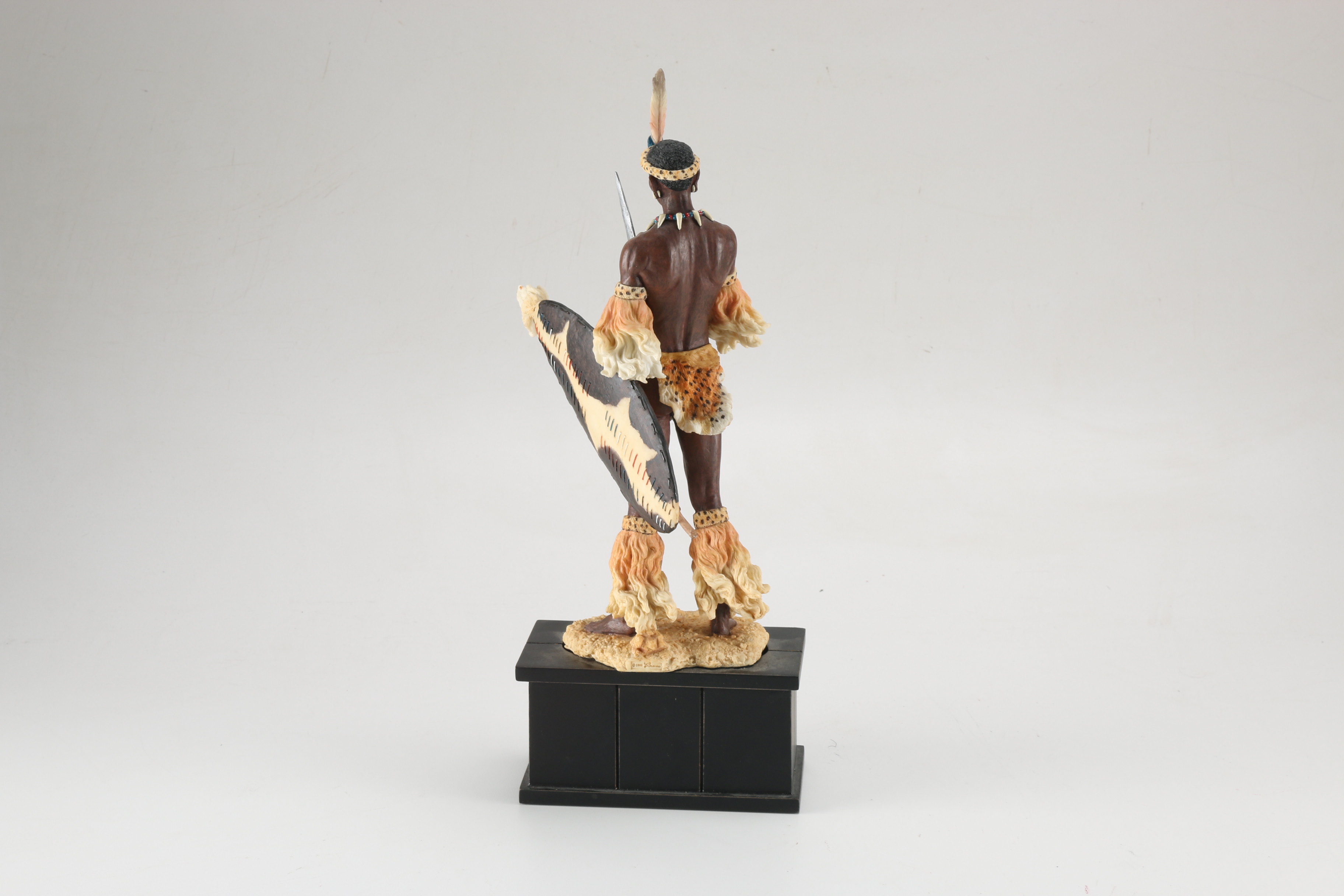 Miniature Statue of Shaka Zulu