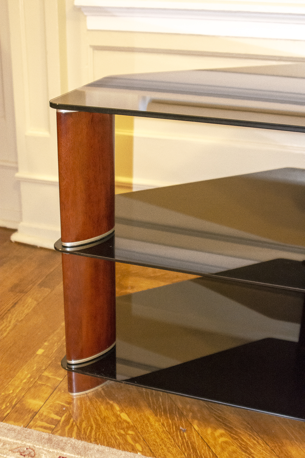 Bush Industries Glass Media Stand