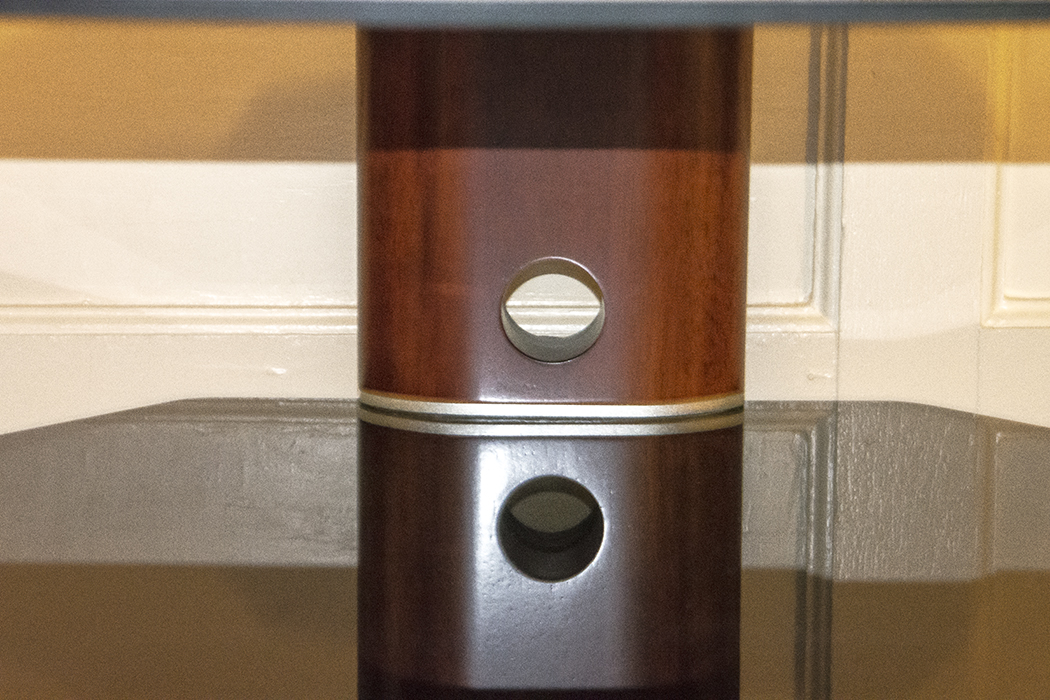 Bush Industries Glass Media Stand