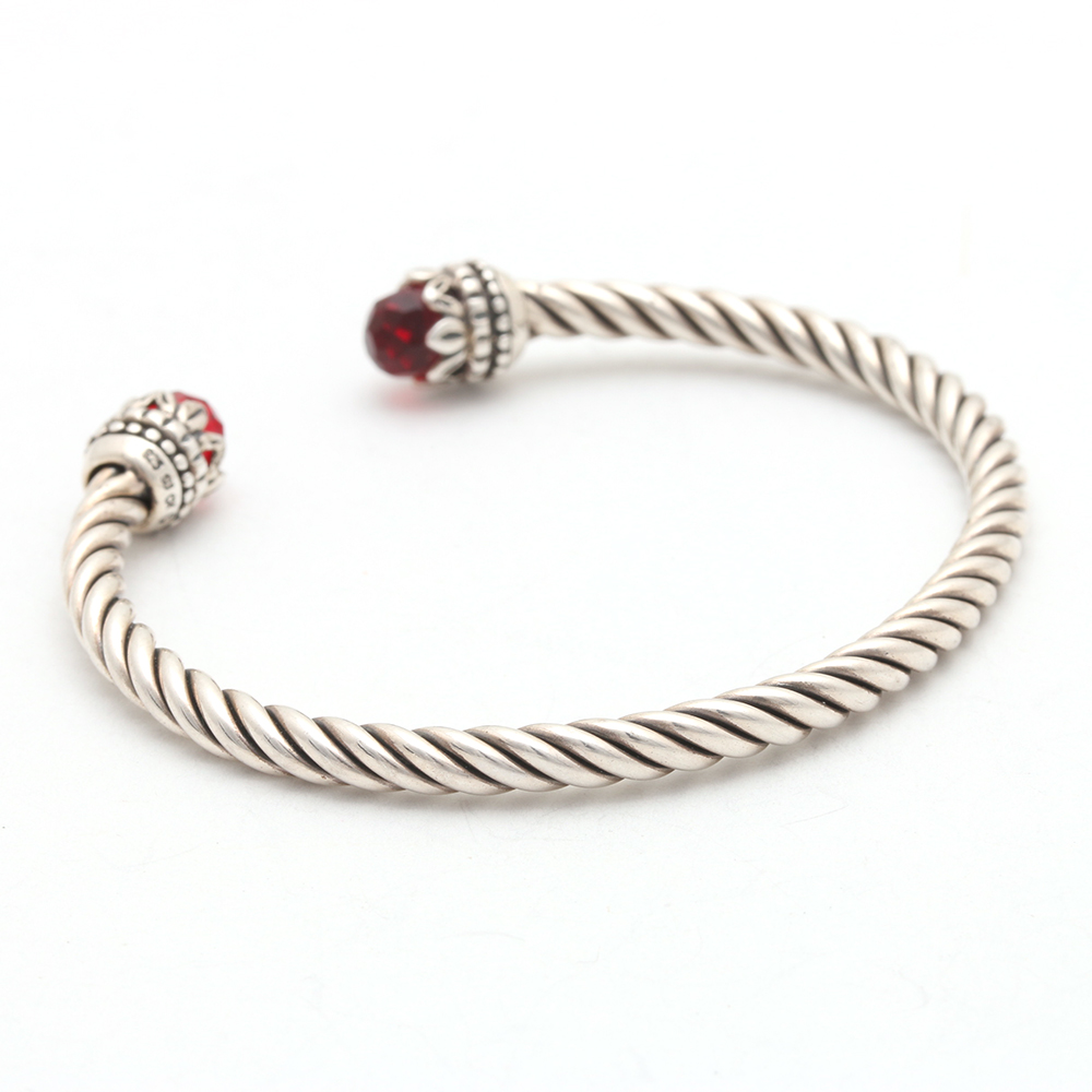 Sterling Silver Semi-Precious Stone Judith Ripka Cuffs