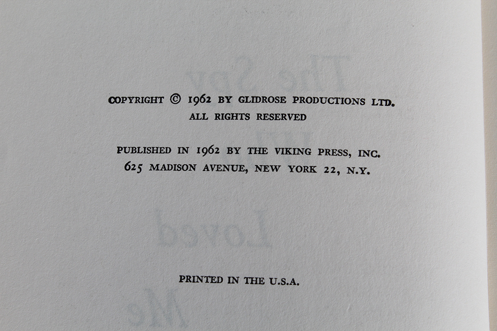Seven Volume Collection of Ian Fleming's "James Bond" Novels