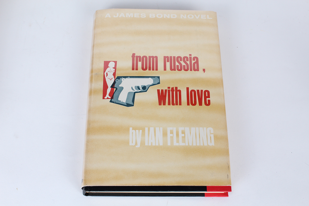 Seven Volume Collection of Ian Fleming's "James Bond" Novels