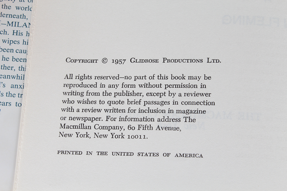 Seven Volume Collection of Ian Fleming's "James Bond" Novels